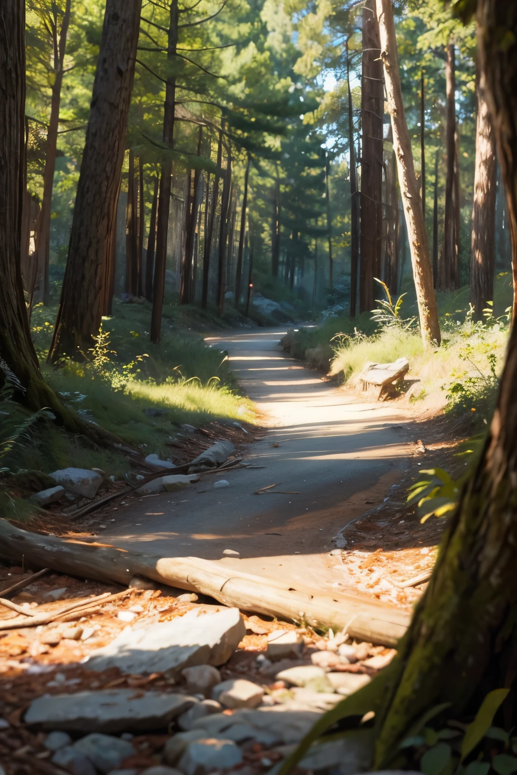 small dry, dense forest