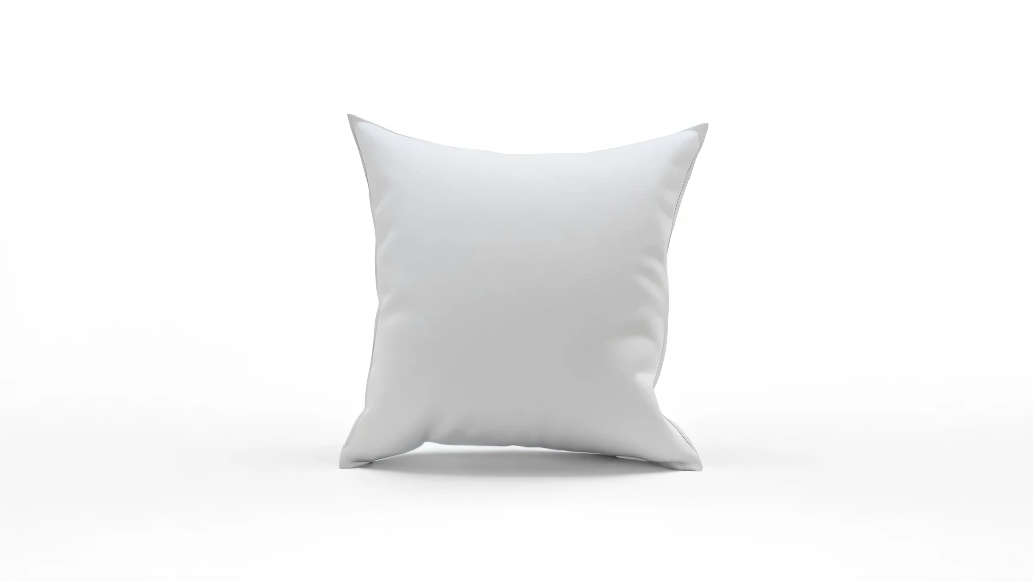 a white pillow on a white background with a shadow, white pillows, throw pillows, isolated on white background, pillows, 3 d white shiny thick, isolated white background, cushions, white background and fill, 3d product, white soft leather model, on the white background, background is white and blank, background is white, studio quality smooth render, white finish