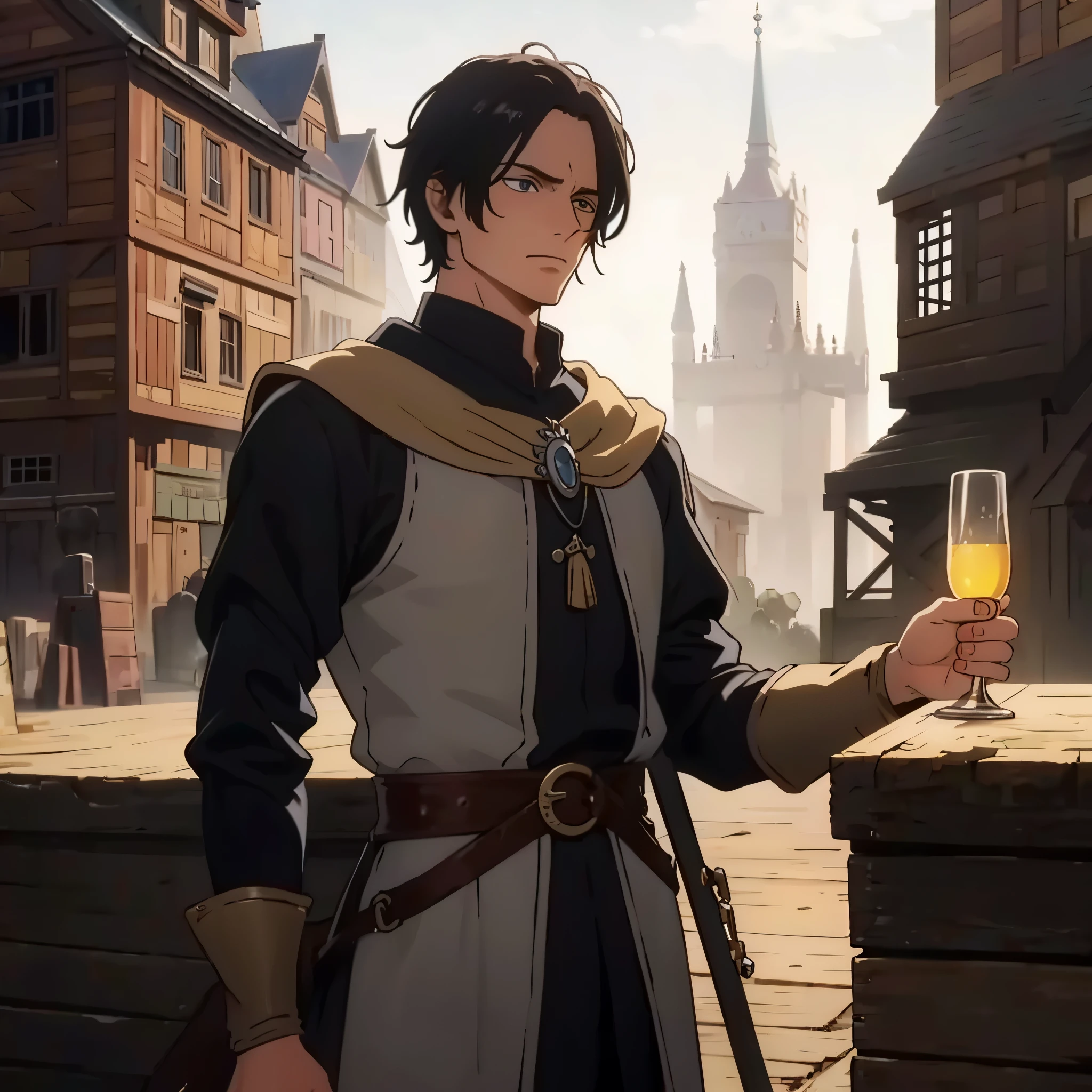 A man in the middle ages who is an engineer
