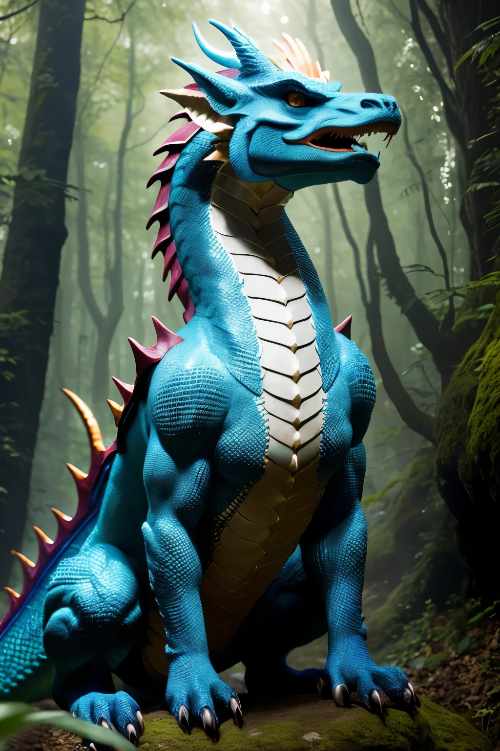 ((((duo, closed eyes, realistic, photorealistic, photo, photography, 8k uhd, ultra-detailed, feral dragon with huge penis, dragon POV, grabbing legs, forest, cloaca, tapering penis, crouching)))), hyper realistic, ultra detailed image, feral, thick thighs, realistic, detailed background, (((((closed eyes, cloaca, excessive urine, stomach bulge, urine in mouth, vomiting urine, spreading cloaca)))))