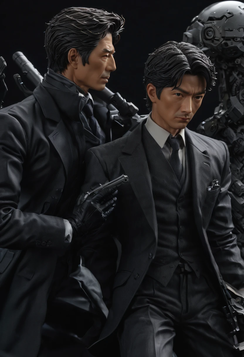 Secret Agent by Kentaro Miura, best quality, masterpiece, Representative work, official art, Professional, Ultra intricate detailed, 8k