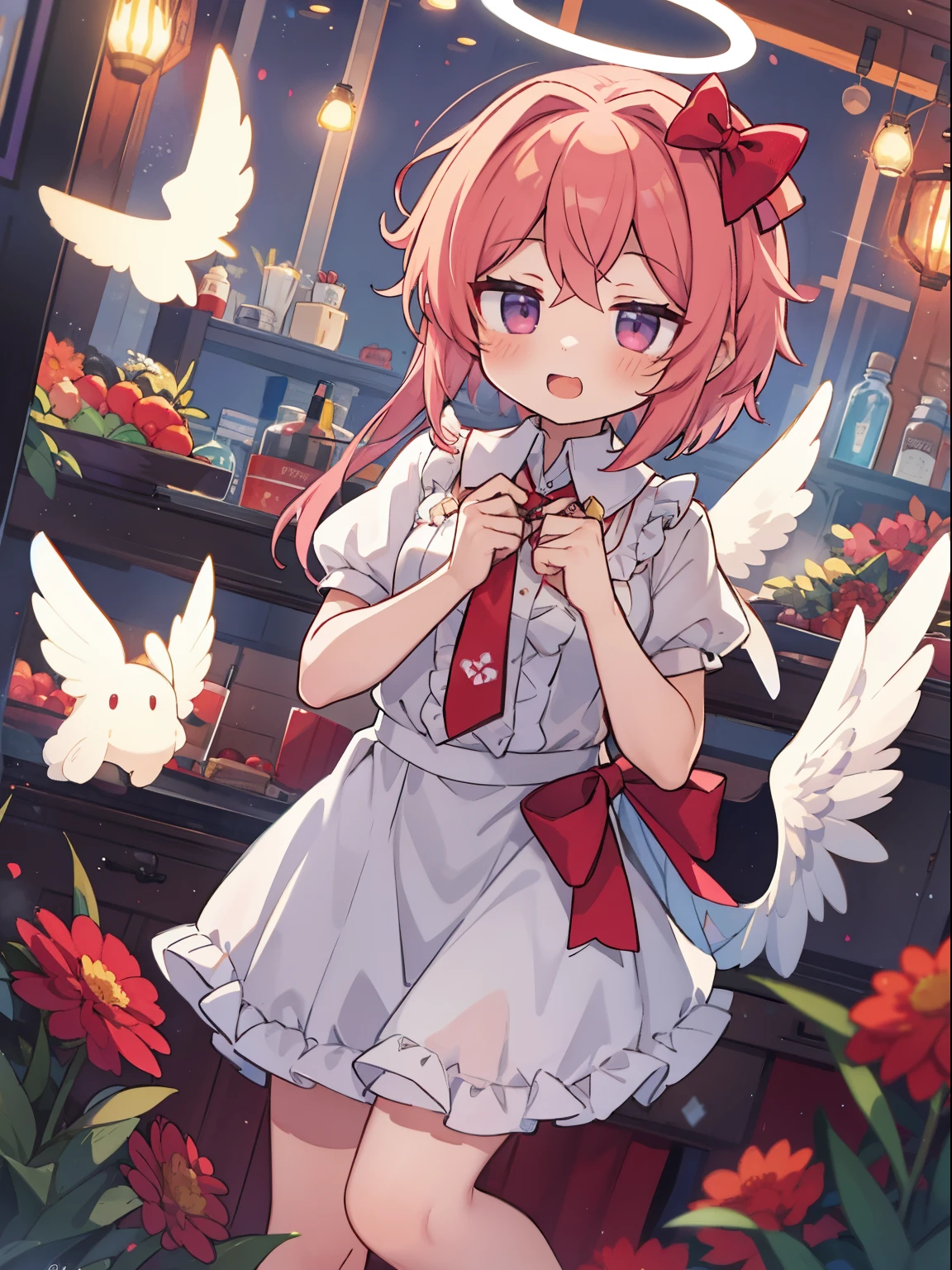 angel halo, wonderland, sayori