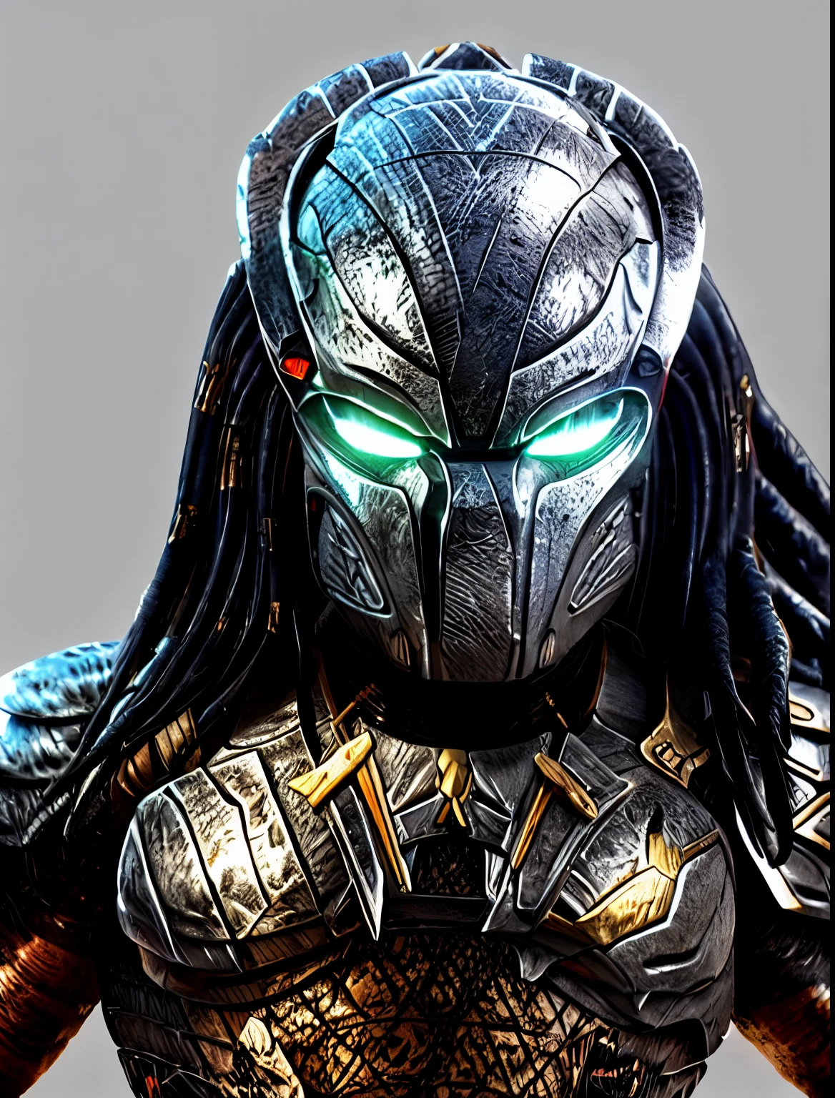 Predator (art station:1.1), (difficult:1.1), (very detailed:1.1), (excellent eye detail:0.7), (sparkling eyes:0.5), (digital painting:1.2), (smooth:1.1), (sharp focus:1.2), (Illustration:1.1), (3d:0.9), (3d_background:0.9), 8 thousand..
