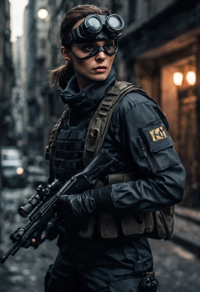 (best quality,4k,8k,highres,masterpiece:1.2),ultra-detailed,(realistic,photorealistic,photo-realistic:1.37),portrait,secret agent,spy,stealthy,undercover,disguise,mystery,action-packed,thrilling,explosive,cunning,intense,adventure,intrigue,dangerous,high-tech gadgets,futuristic weaponry,shadows,nighttime operation,hidden passageways,advanced surveillance equipment,global conspiracy,suspenseful,password-protected files,encrypted documents,sophisticated disguises,high-speed car chases,expert combat skills,trained martial artist,outsmarting the enemy,covert operative,mission to save the world,classified information,secret mission,quick reflexes,navigating laser alarm systems,silenced pistol,codebreaking,critical intelligence,unmasking the villain,eluding capture,escape plan,secret rendezvous,hidden base,uncovering the truth,protecting innocent lives,defending justice,unseen hero,unpredictable twists and turns,explosions and gunfire,night vision goggles,high stakes operation,professional assassin,master of deception,underground network,adrenaline rush