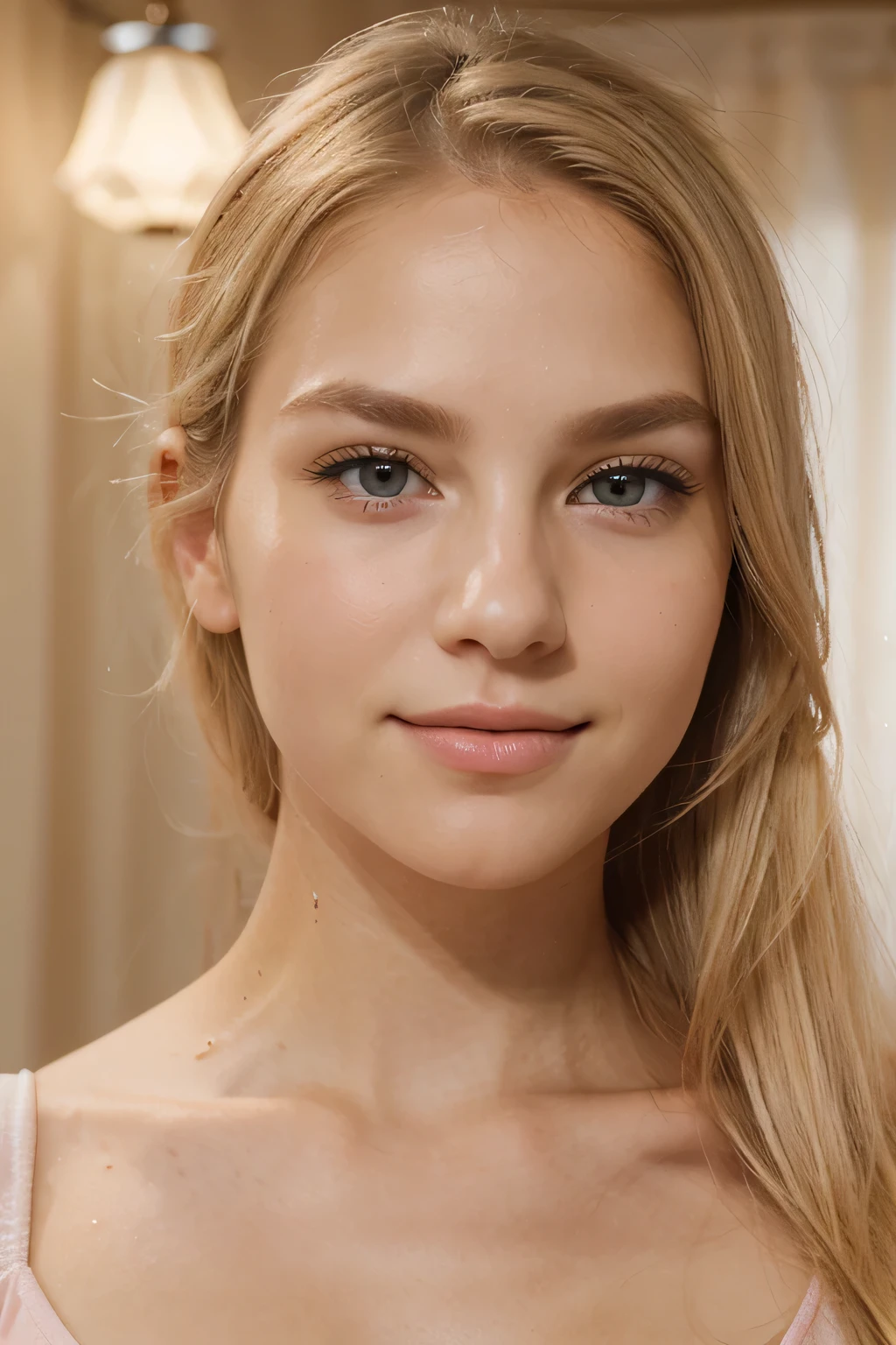 Femme blonde aux yeux bleus posant pour une photo, Instagram template, yelena belova, visage parfait ), Dasha Taran, 18 ans, Visage sexy, Beau jeune mannequin, longs cheveux blonds , Angelina Stroganova, beautiful model, Very nice model, Russian Bride, Anna Nikolanova alias Newmilky, bonne jeune femme perfect face, beautiful face and flawless skin, beautiful fine face features, finely detailed perfect face, subtle makeup, detailed perfect face, blonde hair and large eyes, close up of a blonde woman, RAW UHD format, Details (textures! , Hair! , glistering, Color!! , imperfections: 1.1), DSLR Lighting, SLR camera, Ultra-Quality, sharpness, Depth of field, Film grain (Downtown), Fujifilm XT3, Crystal clear, Frame Center, detailed skin pores