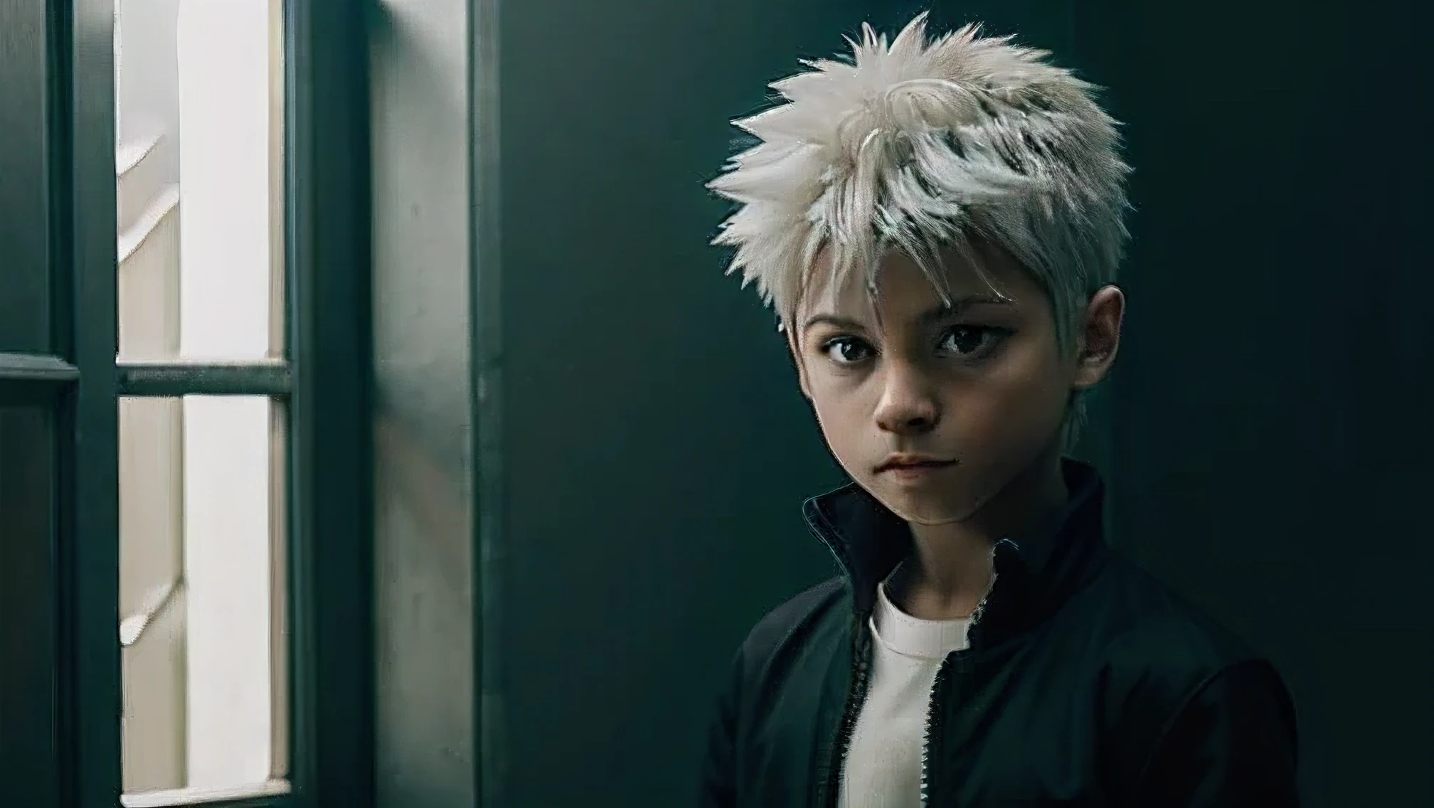 killua de hunter x hunter hyper realista