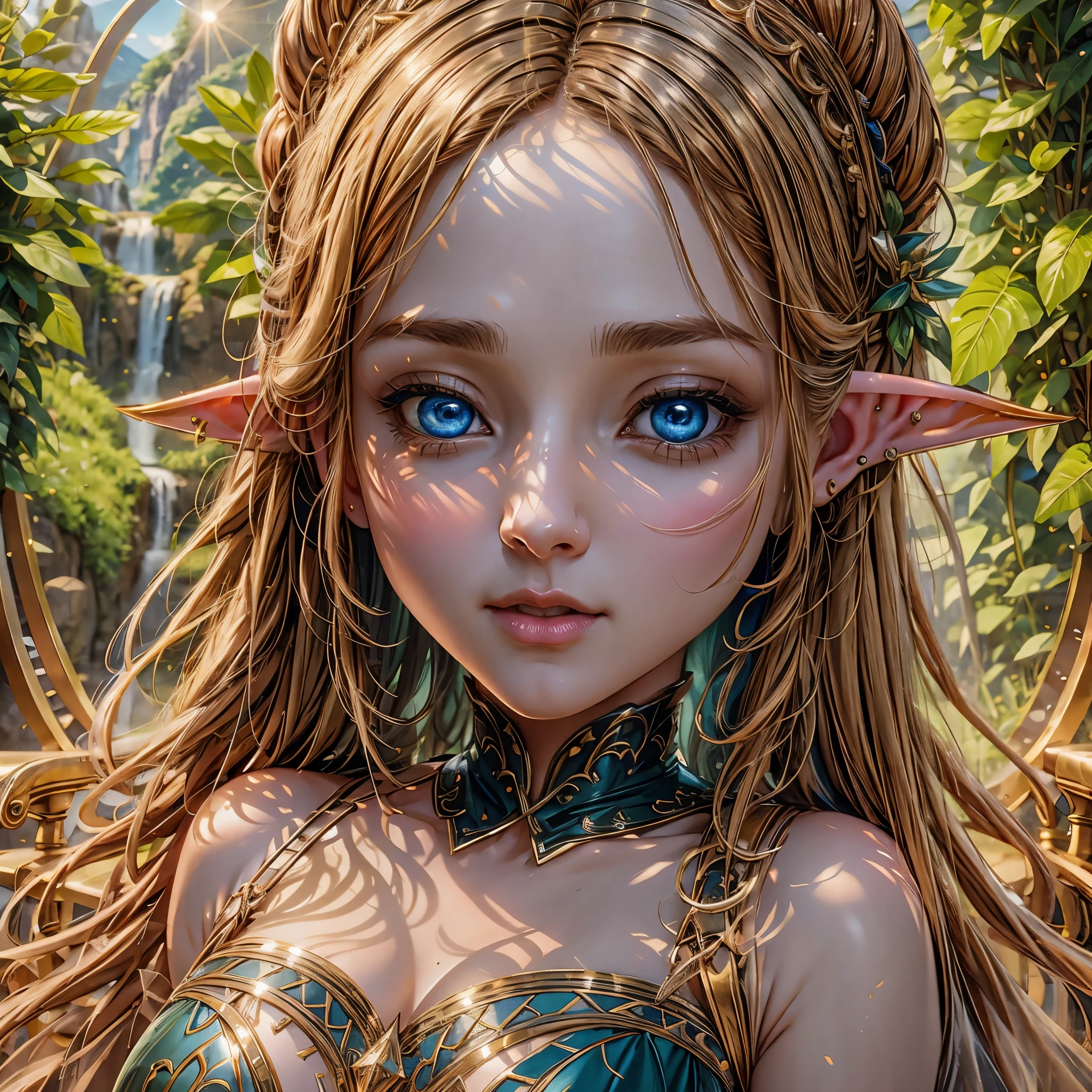 (detailed face, detailed eyes, clear skin, clear eyes), lotr, fantasy, elf, female, full body, looking at viewer, portrait, photography, detailed skin, realistic, photo-realistic, 8k, highly detailed, full length frame, High detail RAW color art, piercing, diffused soft lighting, shallow depth of field, sharp focus, hyperrealism, cinematic lighting
