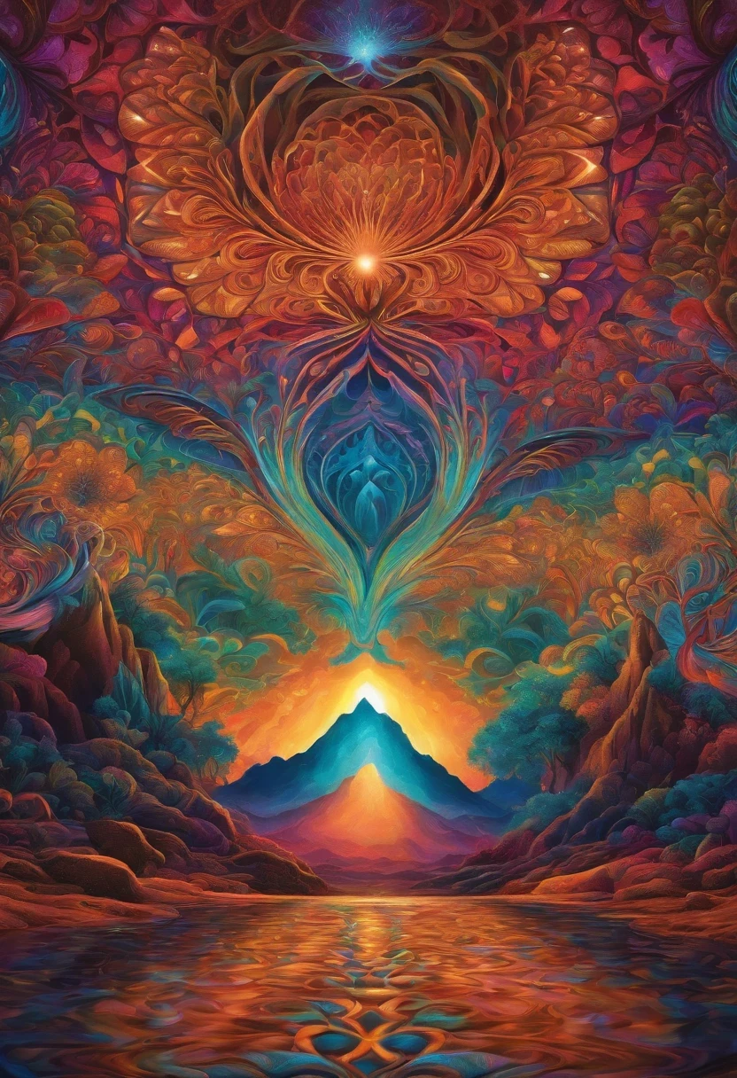 Psychedelic DMT trip