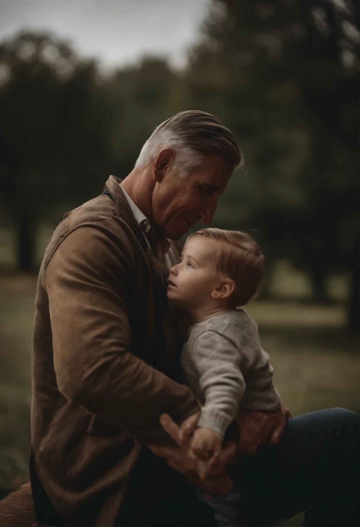 Portrait d&#39;A father