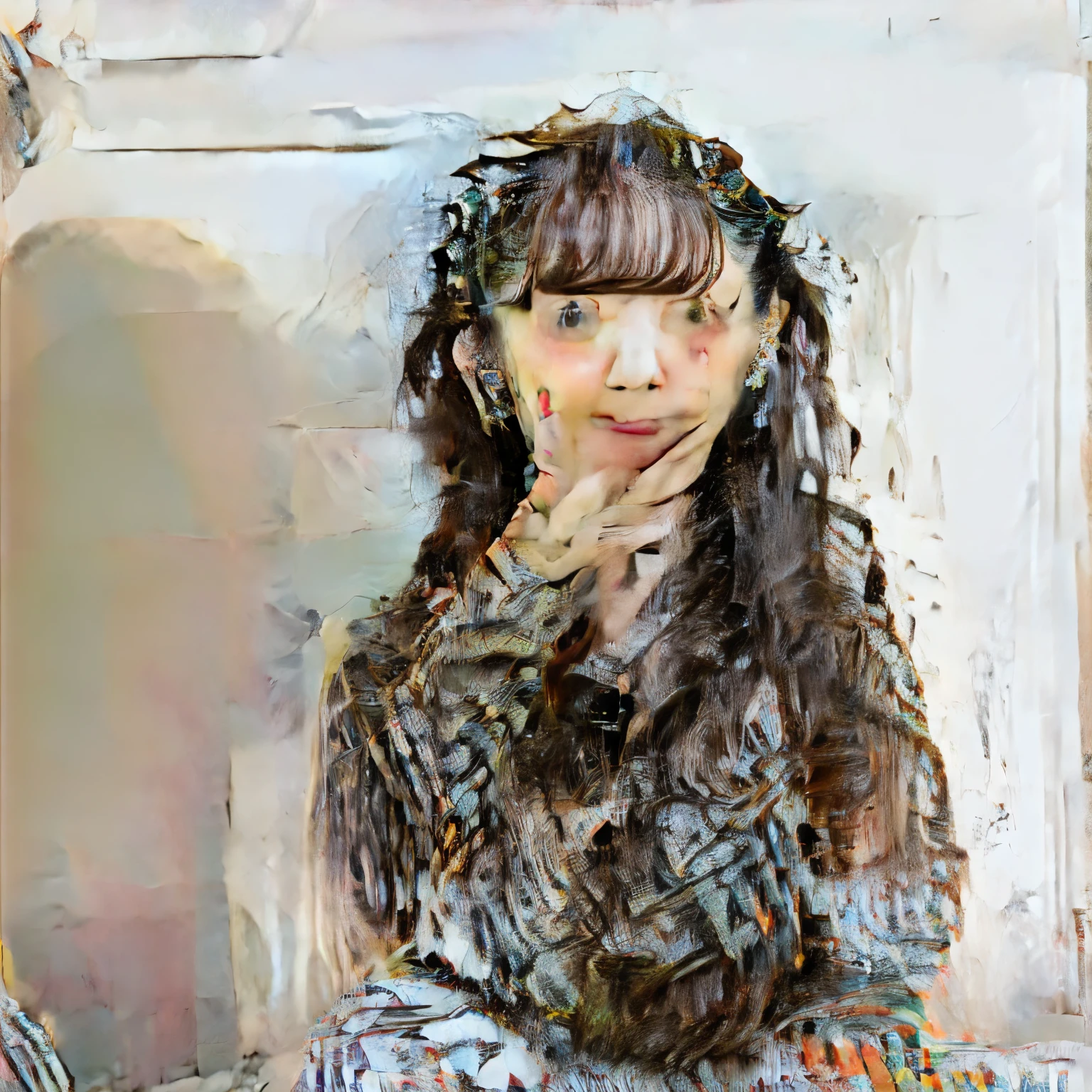 20-year-old, 8k, RAW portrait (japanese girl), photo-realistic, 超A high resolution, highest quality, real life photos , dramatic, in the atmosphere,
1 girl, very beautiful japanese girl, attractive shot of girl, natural skin, long hair, bangs,
big, beautiful, detailed eyes, brown hair, beautifully detailed nose, medium breasts,
frills, bow, サテンfrillsドレス, ribbon,
looking at the viewer, blurred background, Upper body, simple background, kneel down, (At night :1.1)