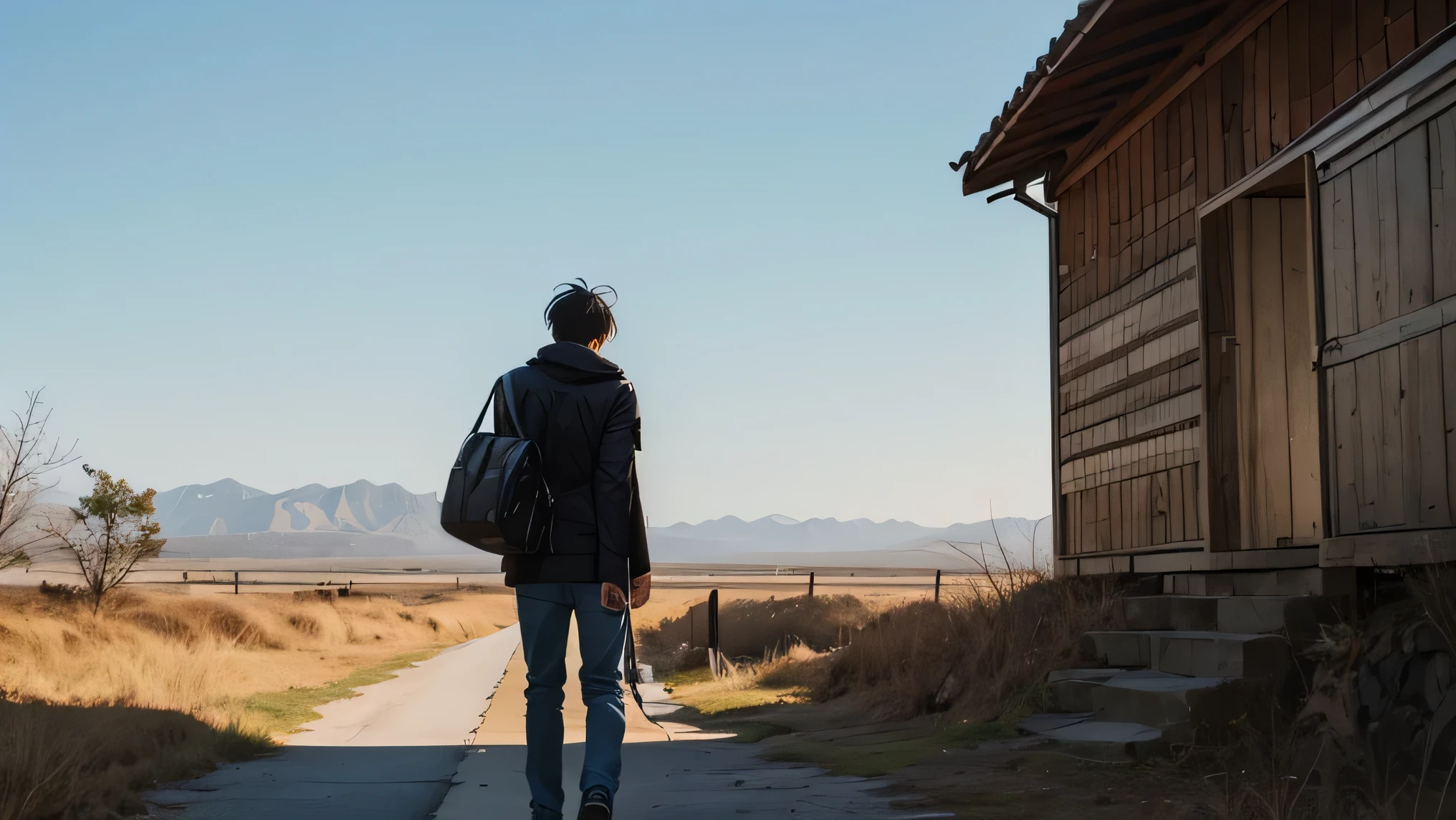 Dissatisfied with fame and constant pressure, he made the sudden decision to flee his home country, in search of a simpler and more authentic life.