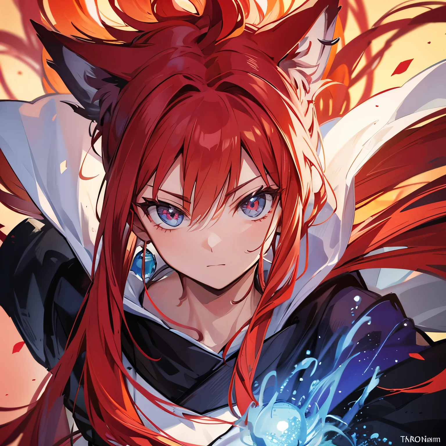 Imagine o Kurama do anime " Yu Yu Hakusho "