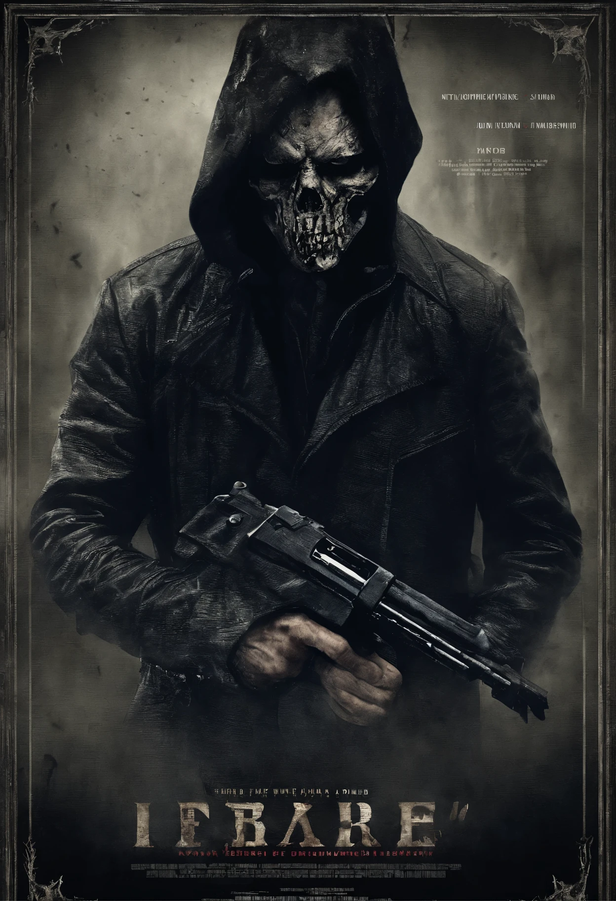 there is a poster of a man holding a gun in a movie, action movie триллер, poster, in the style of Kirill Kotashev, action movie, trailer, Historical Drama, 000 - wikipedia, official poster, Mikhail Evstafiev, with a pistol, Promo video of the film, Action