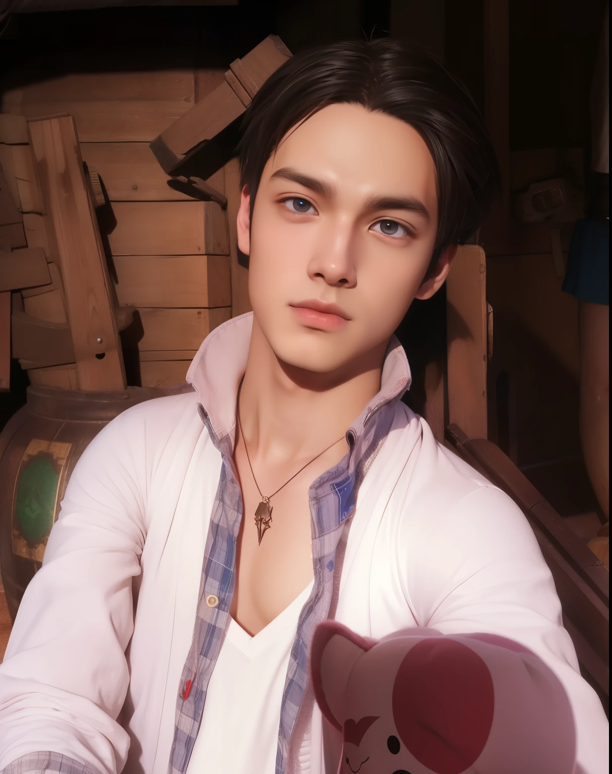 Anime, 1boy, Hero, mobile legend, realistic, 4k quality