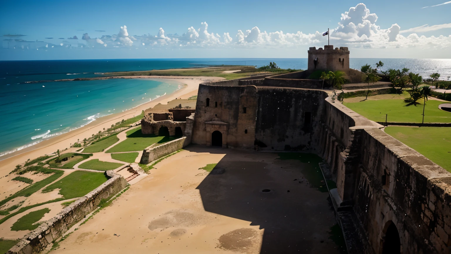 Castillo San Felipe del Morro in San Juan, Puerto Rico
,ultra,realistic,photorealistic