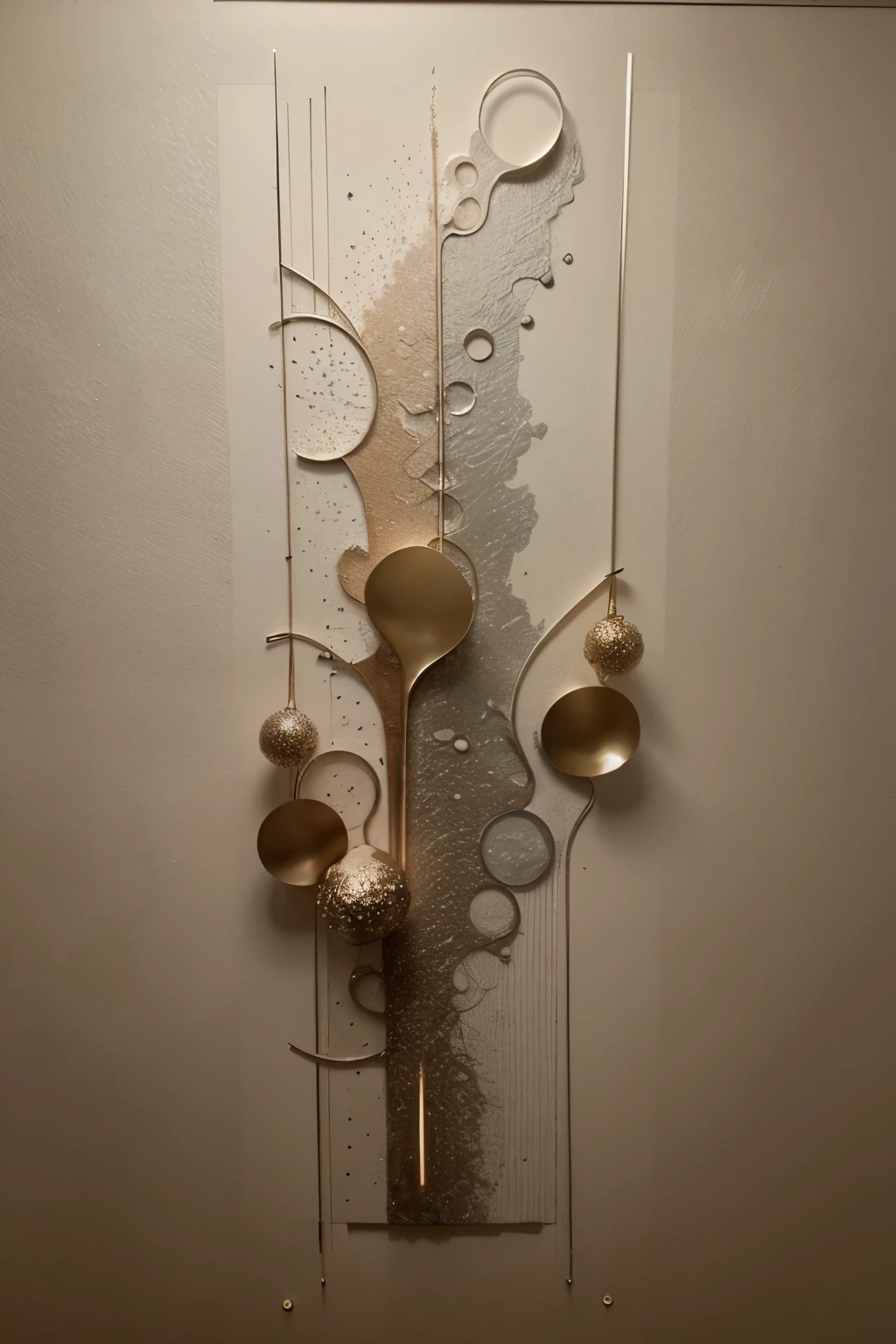 create a neutral tone abstract design