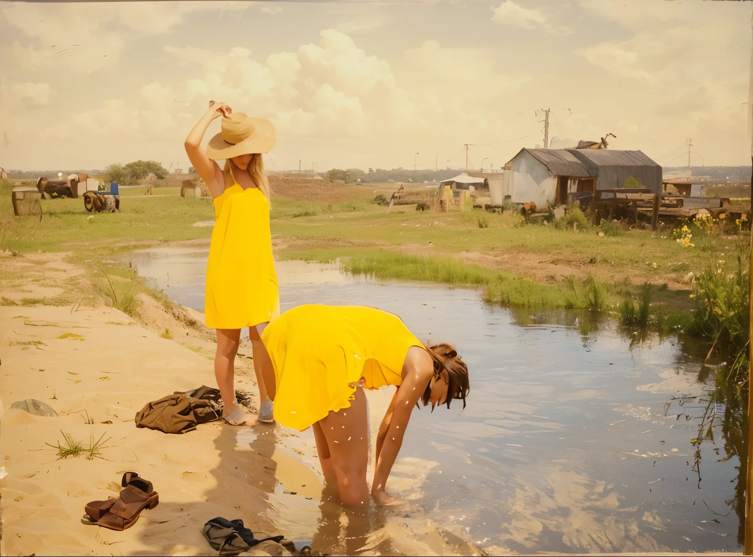 Summer day, women