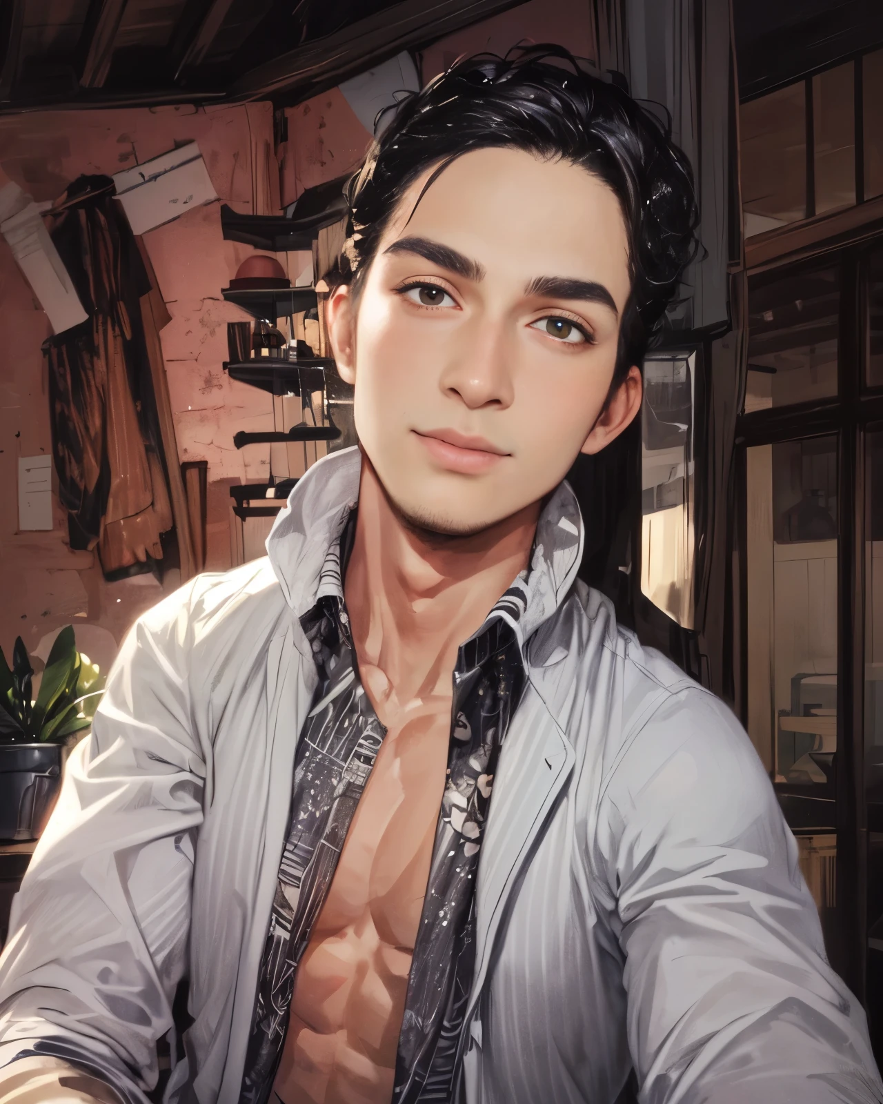 change background, A realistic image of Dracula, 1boy beautifull high resoulation, realistic face, smoke, Dracula in hand and with a sarcastic smile,8pack,realistic hd quality face,realistic high resoulation, 8k high realistic hdr face ((realistic own face)) HDR face, high quality 8k realistic face, smoke stylish hairs, beautifull coustume of spider man black shadow background ,realistic, high resoulation quality