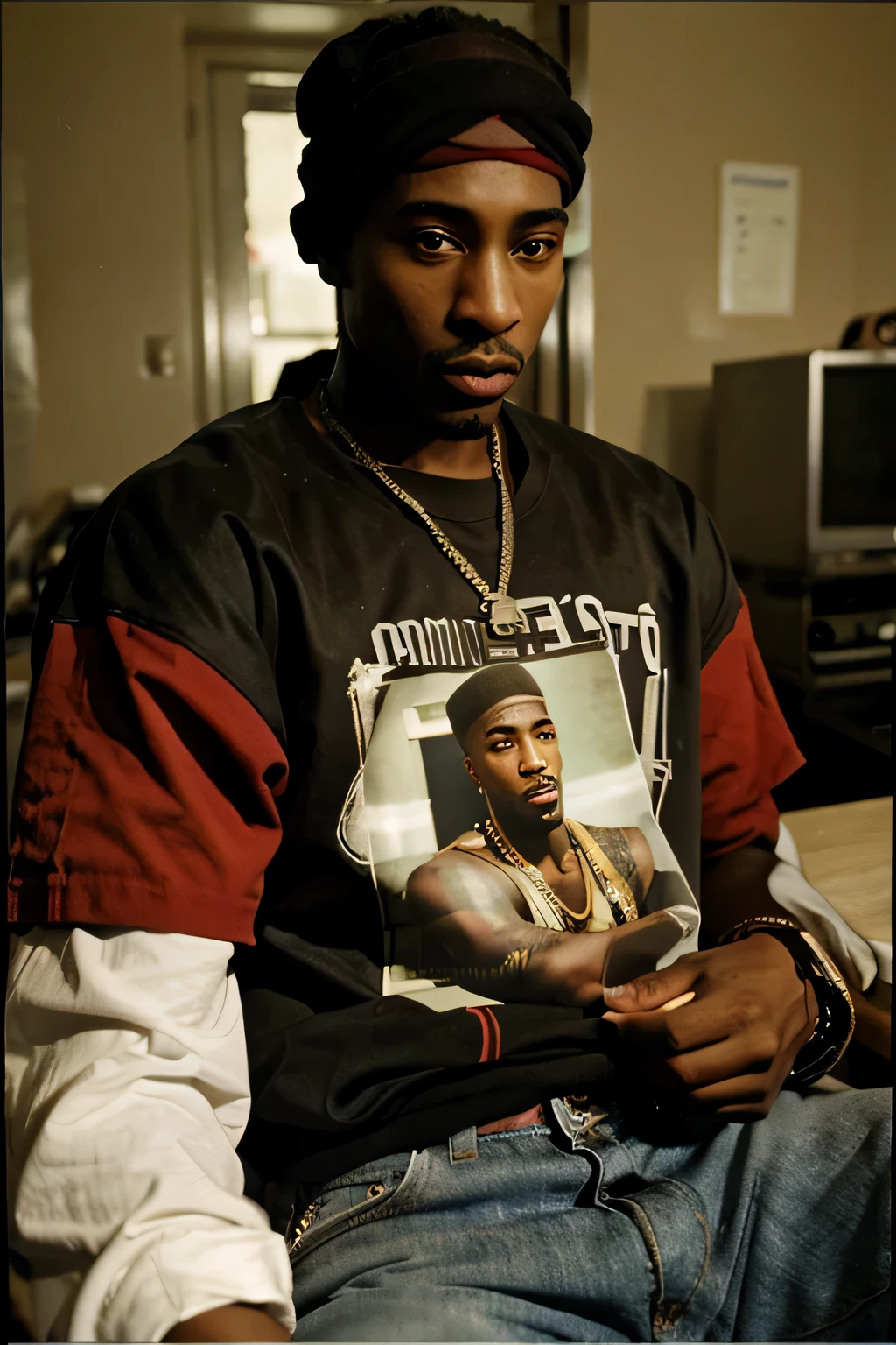 tupac shakur in his teen ages