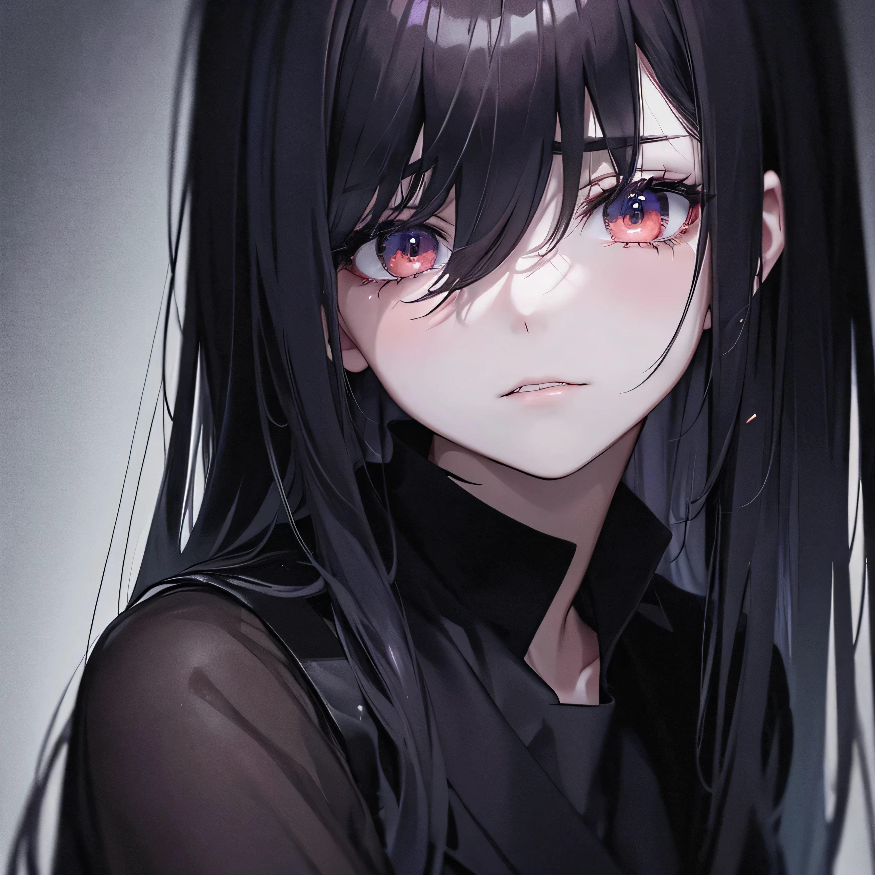 dark atmosphere, Emotional, melancholic key visual, rich colors, extremely difficult、My cheek cracked and collapsed.、bite&#39;lips、