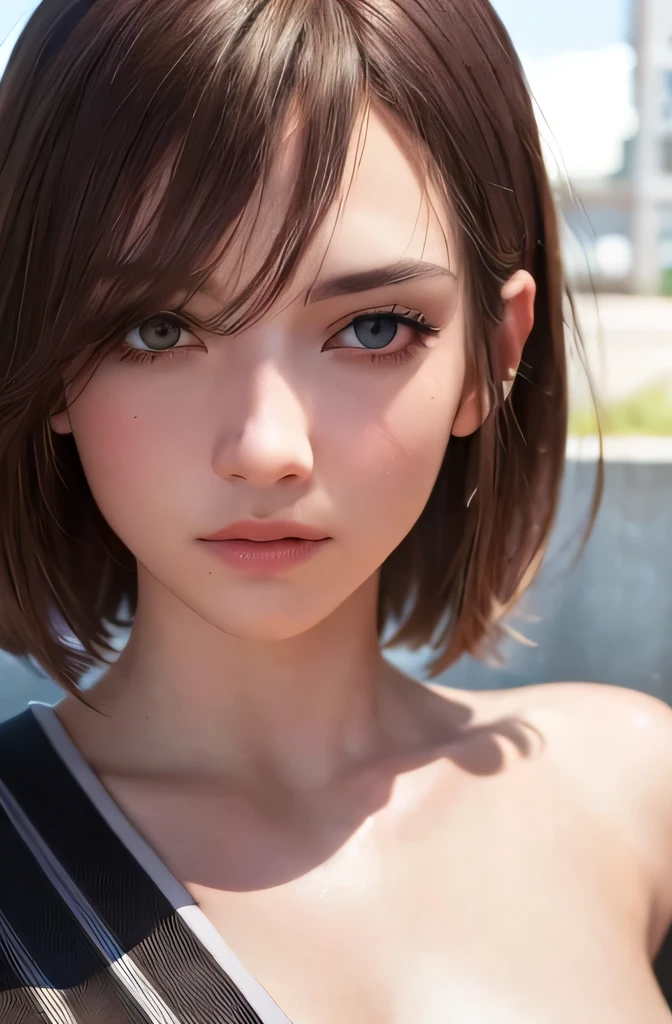 (masterpiece, highest quality:1), (realistic:1.2), light, written boundary depth, (detailed face, face focus:1), game CG, Super detailed, 8k, intricate details, hiqcg,
1 girl, alone,anime, looking at the viewer, kunoichi, , whole body, ninja pose, Japanese sword