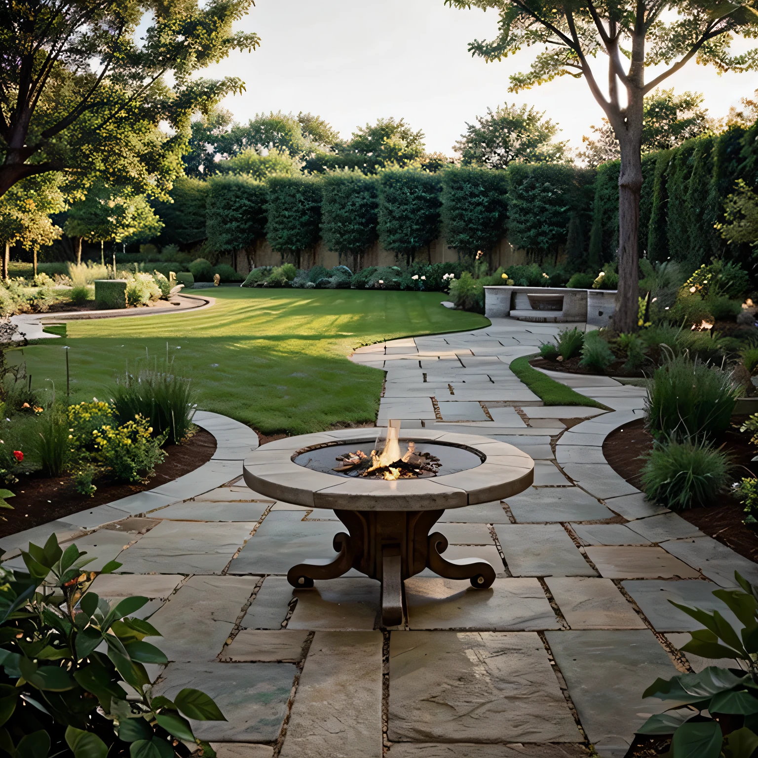Landscape Design Garden seating areas