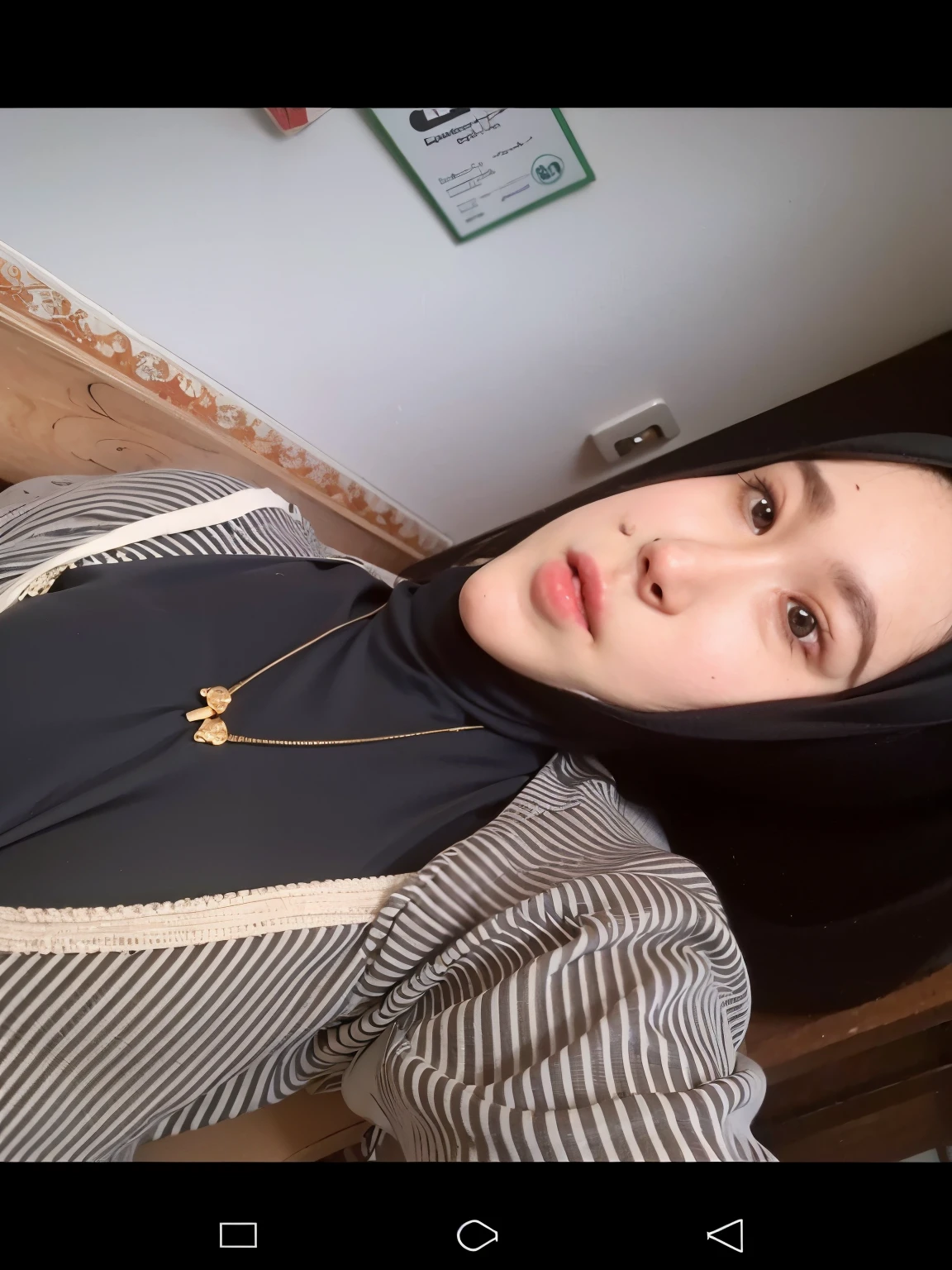 Girl wearing hijab