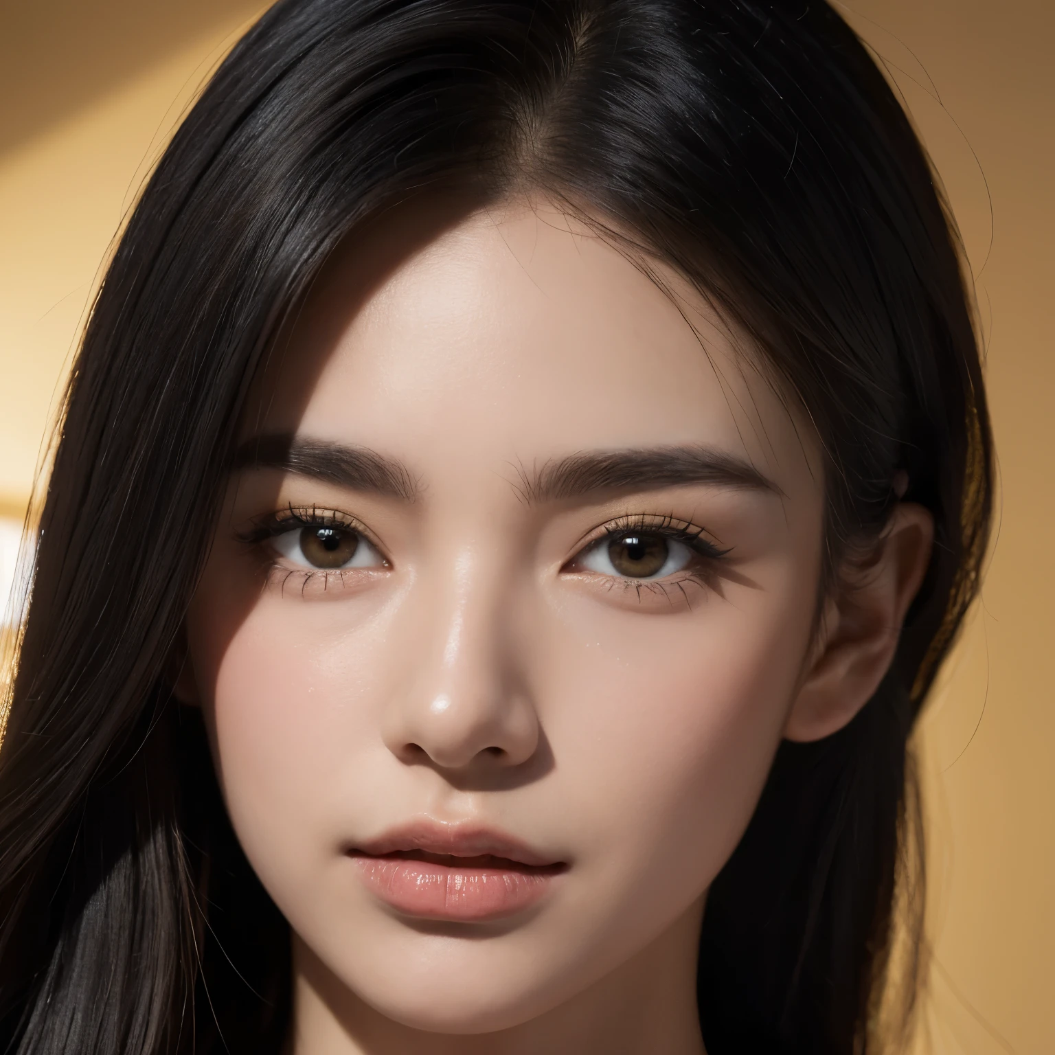 Face parted in the middle,Black on the left, gold on the right,male,best quality,high resolution,masterpiece,Realistic style