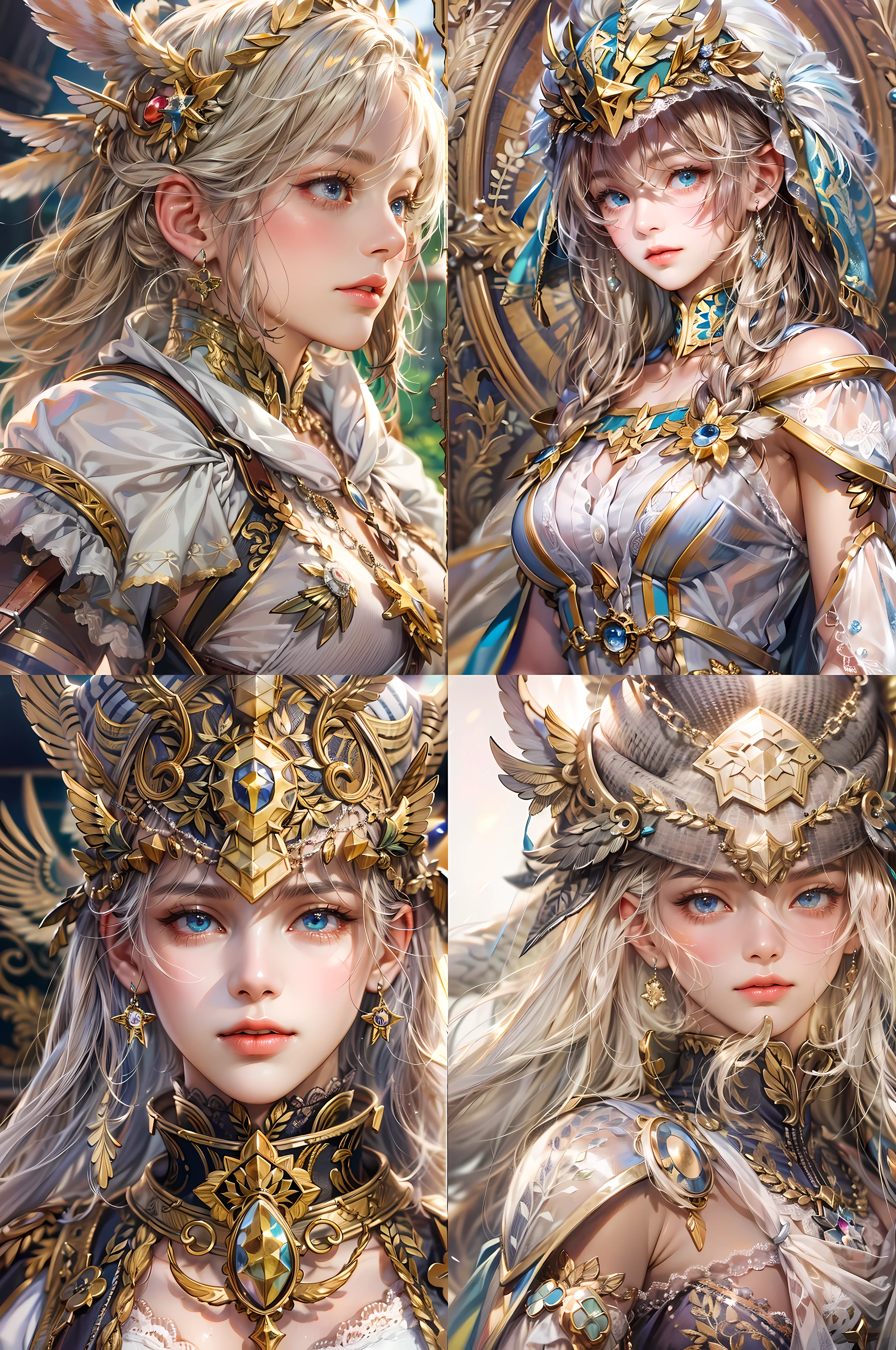(absurdres, highres, ultra detailed, HDR), masterpiece, best quality, a character from Valkyrie Anatomia android game with fine details on face, anime eyes, hd background details, detailed clothes