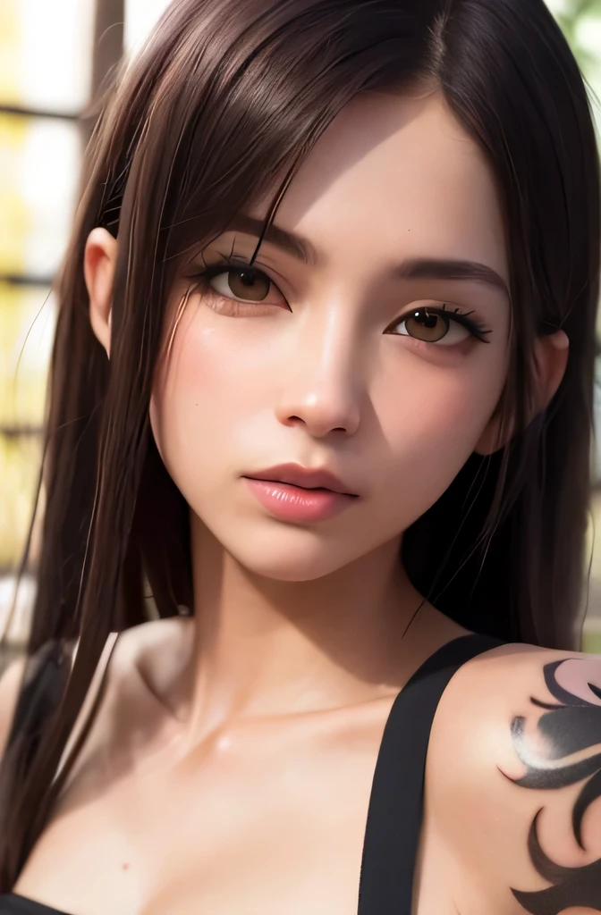 (masterpiece, highest quality:1), (realistic:1.2), light, written boundary depth, (detailed face, face focus:1), game CG, Super detailed, 8k, intricate details, hiqcg,
1 girl, alone,anime, looking at the viewer, kunoichi, 15 years old, full body image, ninja pose, Japanese sword, kunoichi's clothes, Upper body, Ninja Run, tattoo, full body image, kunoichi pose