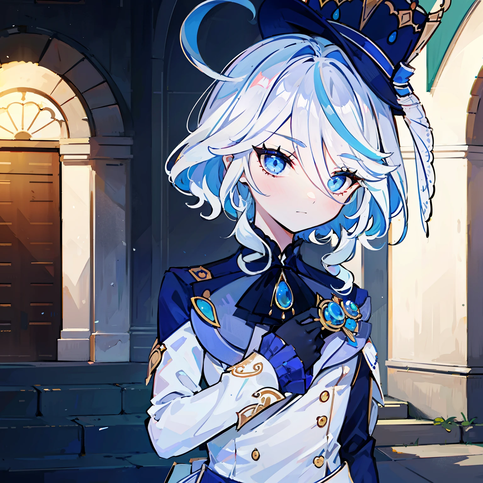 (8K, melhor qualidade, obra-prima:1.2),\(olho detalhado\),\(Facial features\),(\(Detalhes de roupas\)\),(peito achatado),Corpo todo,(foco facial) ,Papel de parede CG Unit 8K muito detalhado,tamanho de arquivo enorme,ultra-detalhado,A high resolution,absurdo,lindos olhos,ray tracing,dramatic shadow,finamente detalhado,Dramatic angles,hiper-detalhamento,(1 garota:1.3),(Sozinho),Focalors
Focalorshead
NSFW,Sentado na cadeira do Senhor