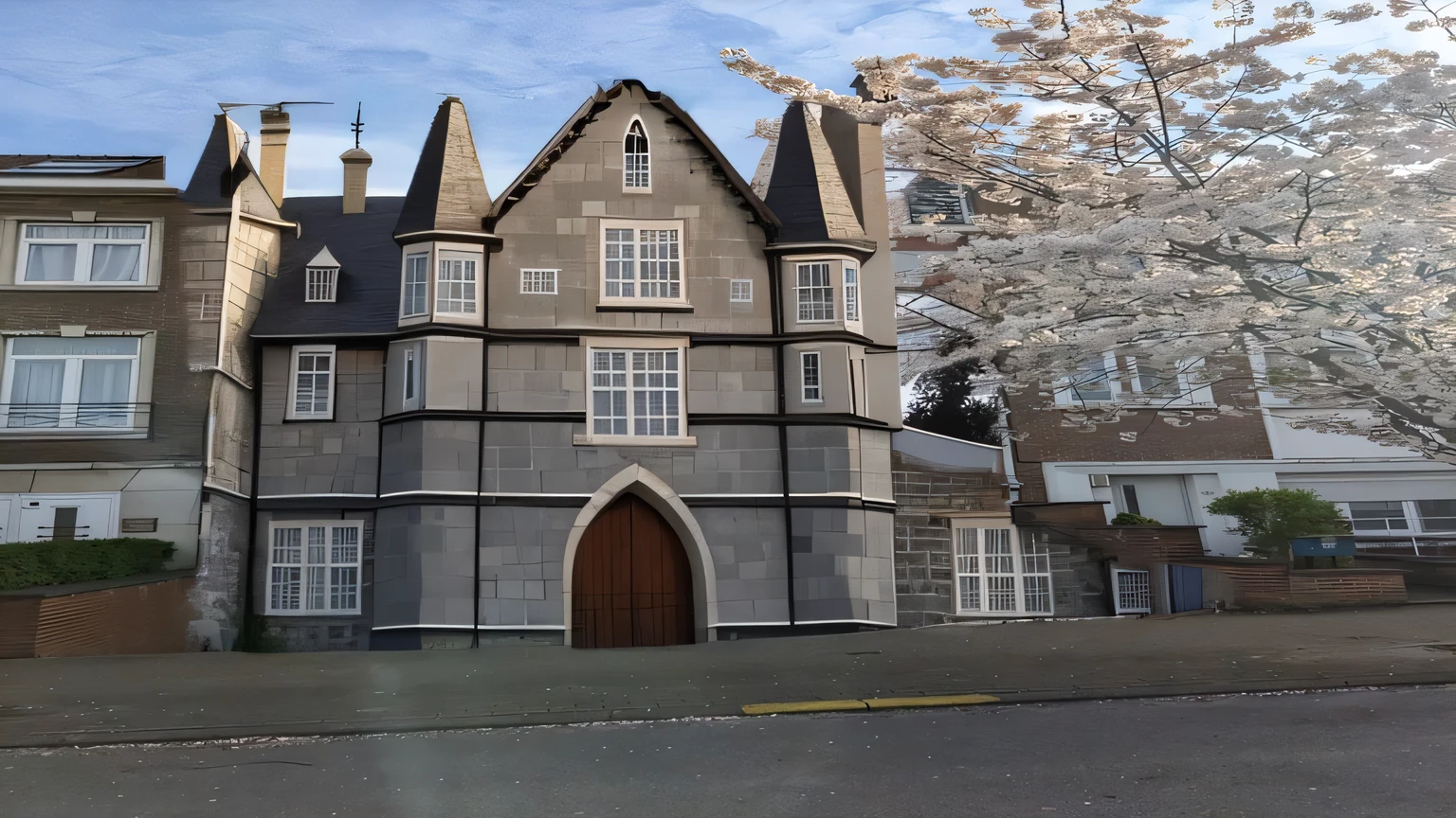 it is a medieval castle