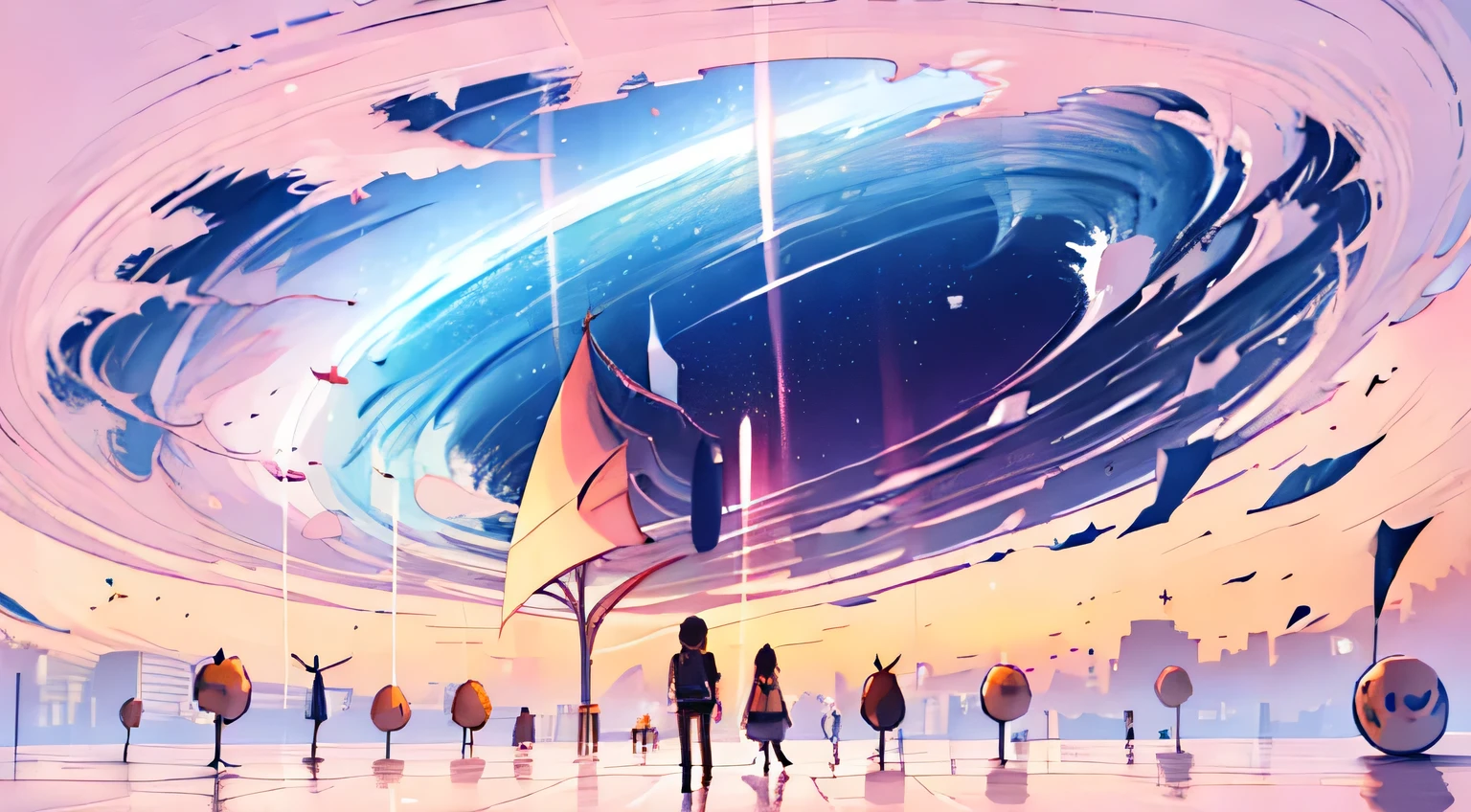 breathtaking Dreams, surrealism, Abstract, pop art
