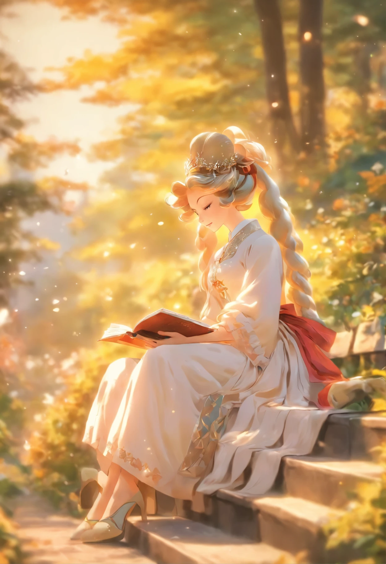 arafed woman sitting on a bench reading a book, colourized, colorized, colorized 1 9 0 4 photo, colourised, young tsar, a colorized photo, colorized photograph, award winning colorized photo, colorized photo, queen margherita of savoy, colorized photon, young goddess, 1890s, 1 8 9 0 s