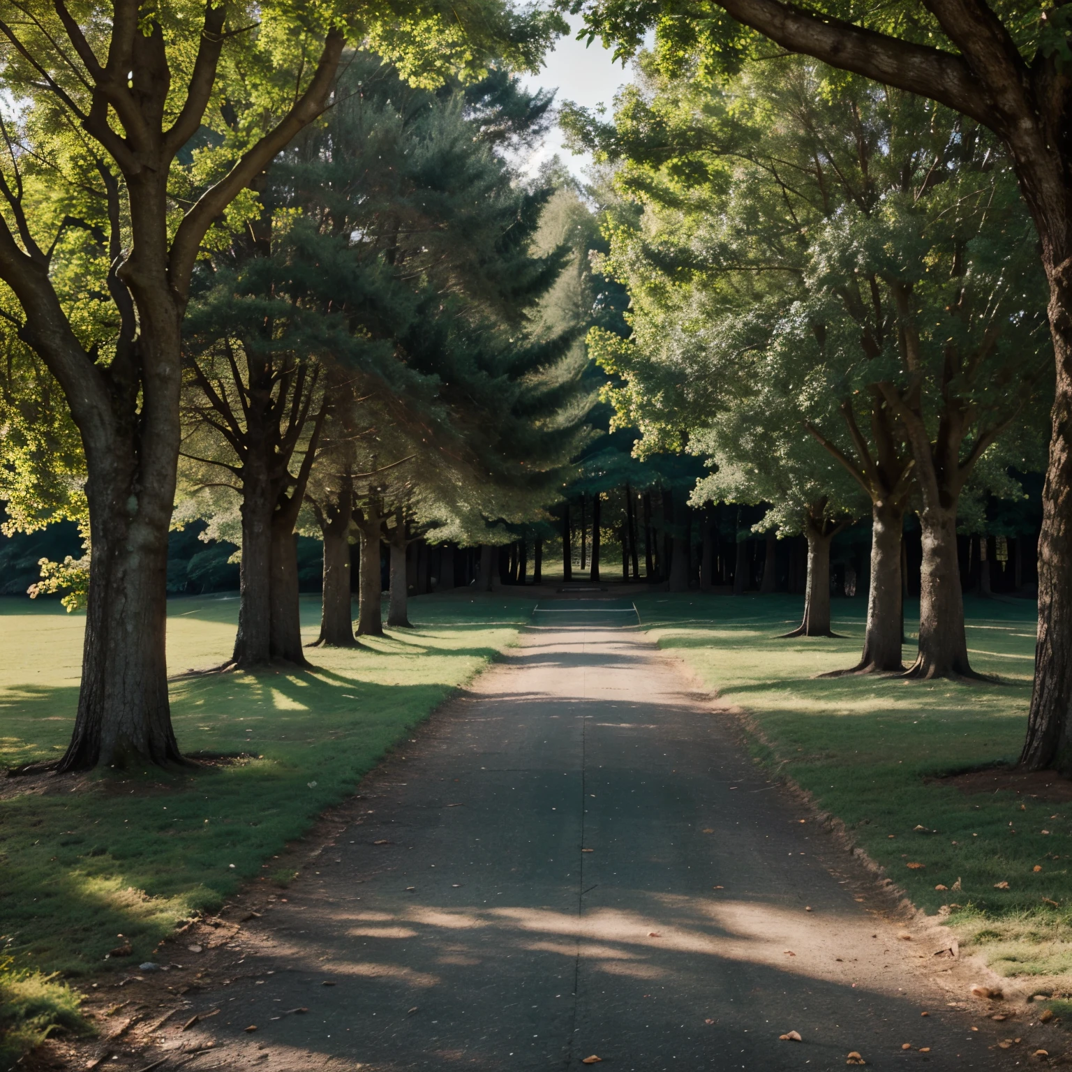 Create images of beautiful places with lots of light and peace, trees and sea