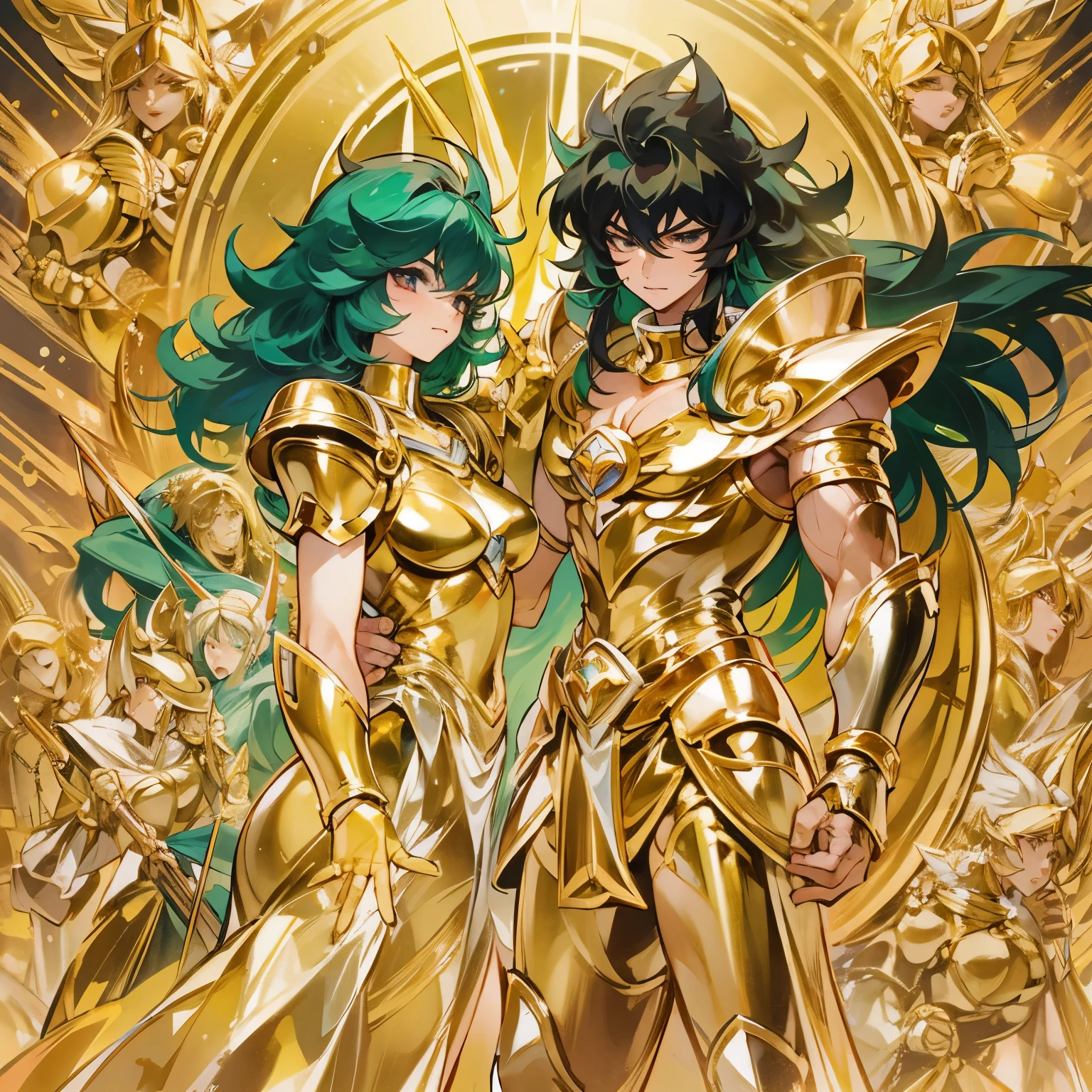 Saint Seiya、gold saint