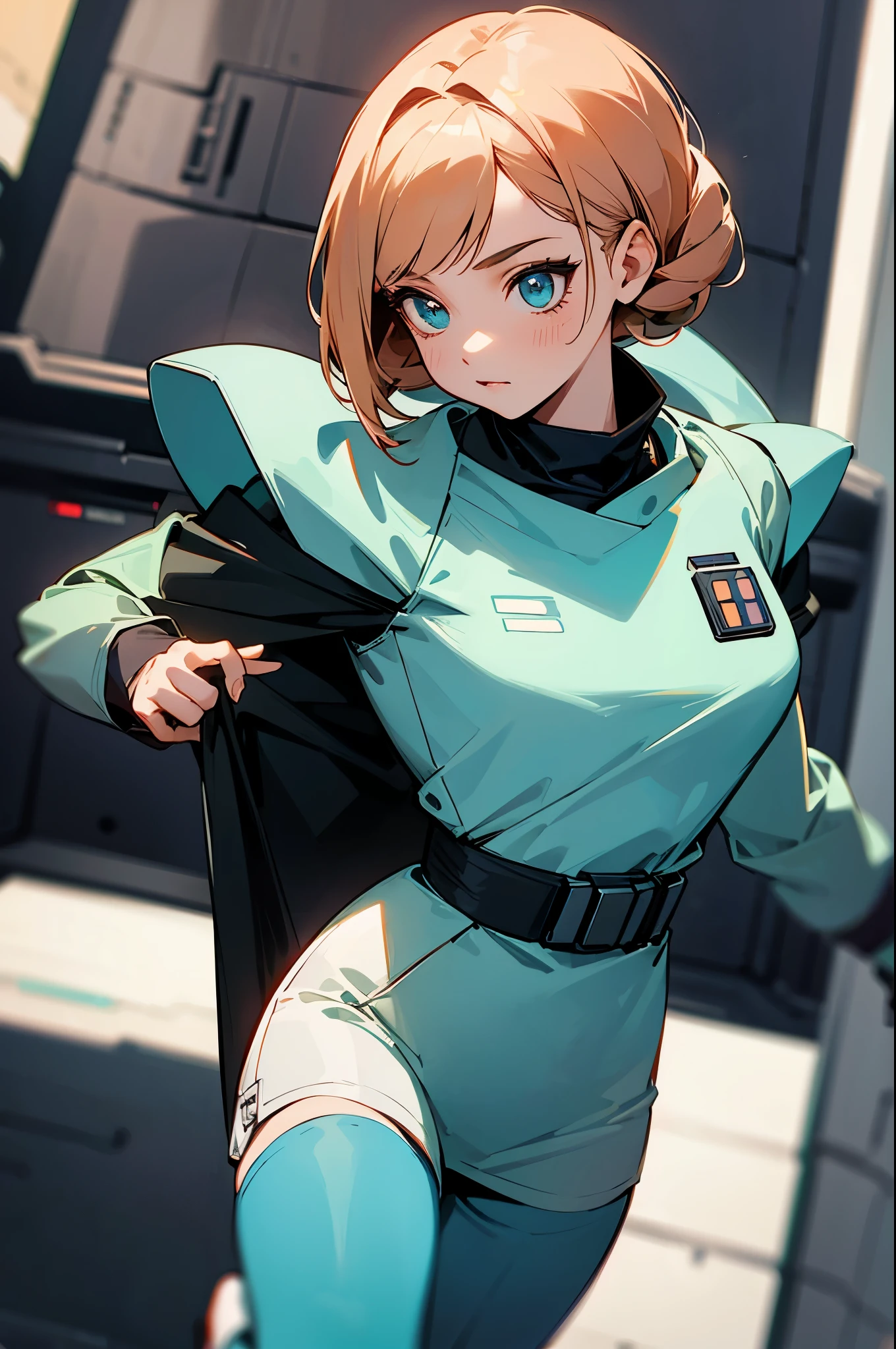star wars, alien, star wars outfit, young female,