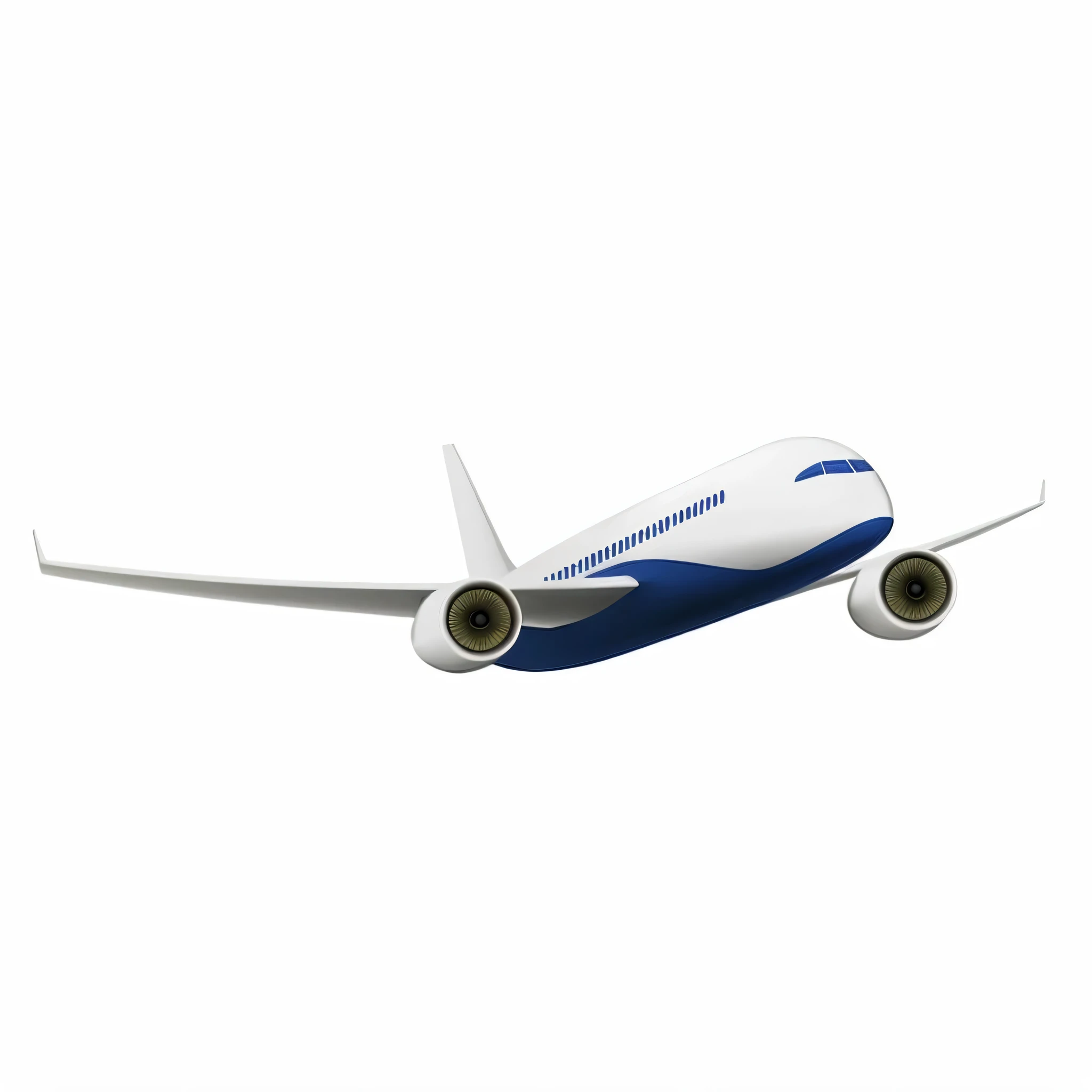 araflane flying in the sky with a white background, realistic aircraft, aircraft, plane illustration, aeroplane, realistic aircrafts, airplane, speedy aircraft, flying aircrafts, high detail airplane cabin, plane, fuselage, rendering, the other is used for flight, aircraft wings on back, aerodynamic, low - level view, airplanes, hd illustration