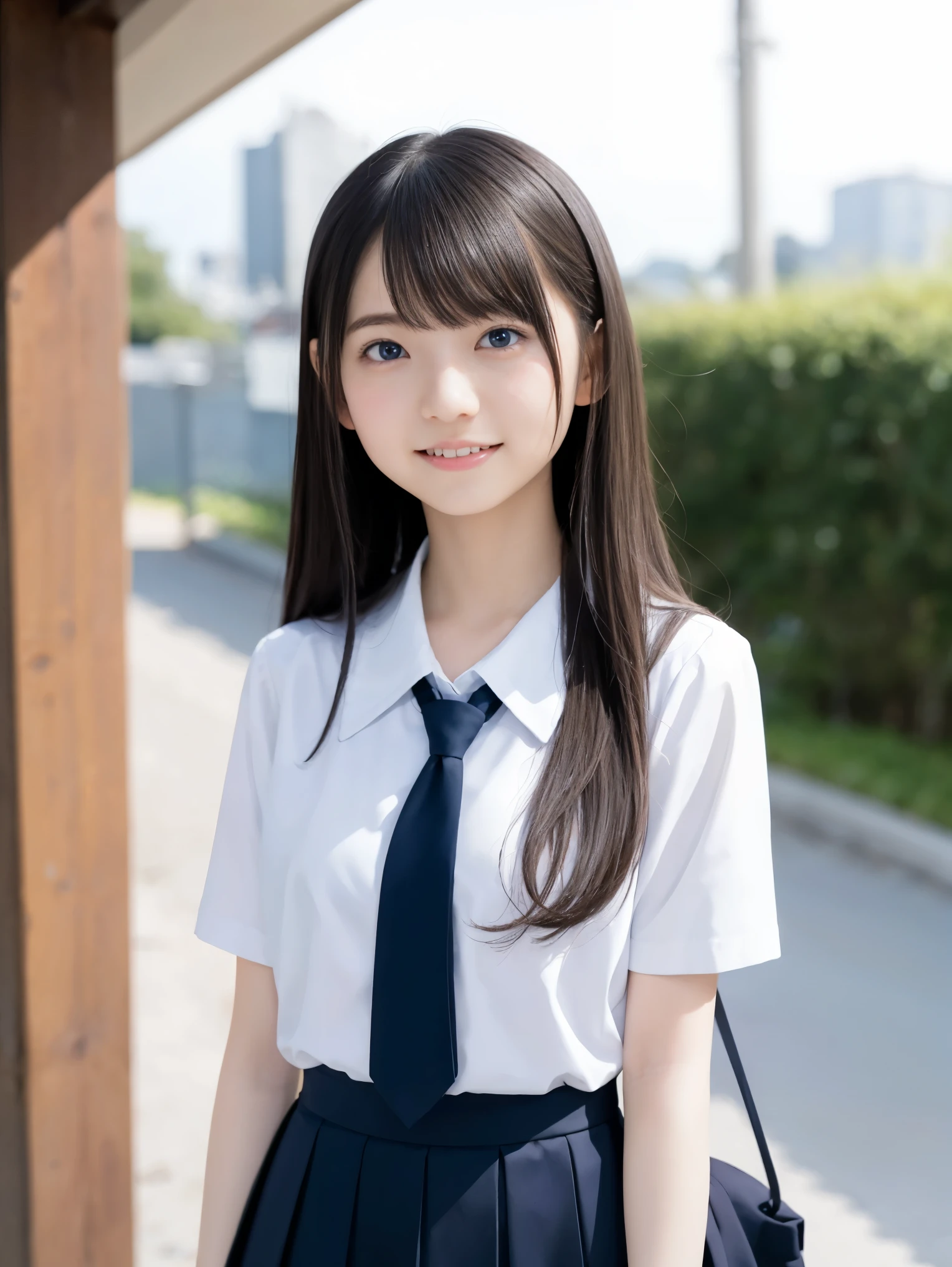 upper body full nudeの女の子2人 , 12 years old, smile, blue eyes, table top, highest quality, become familiar with, On top of that, girly running,
, upper body full nude, dark blue uniform skirt, beautiful breastsの胸が出る, on the way to school, (thin:1),
Japanese, beautiful breasts, Vulgarity, The wind is blowing, sky blue seaside
