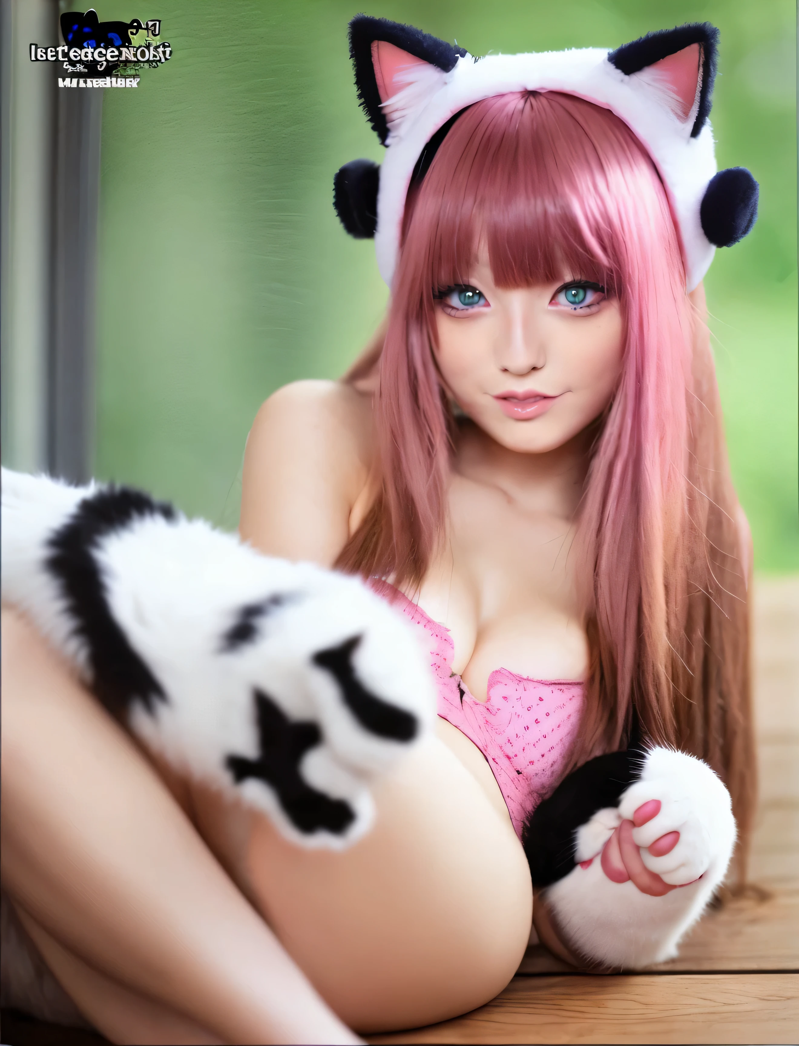 sexy cat girl leicht bekleidet kawaii
