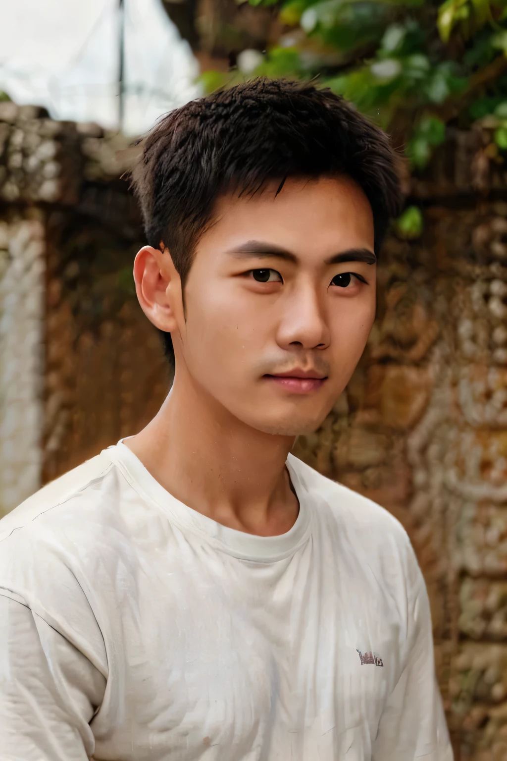 realistic, raw photos, Handsome Thai Man