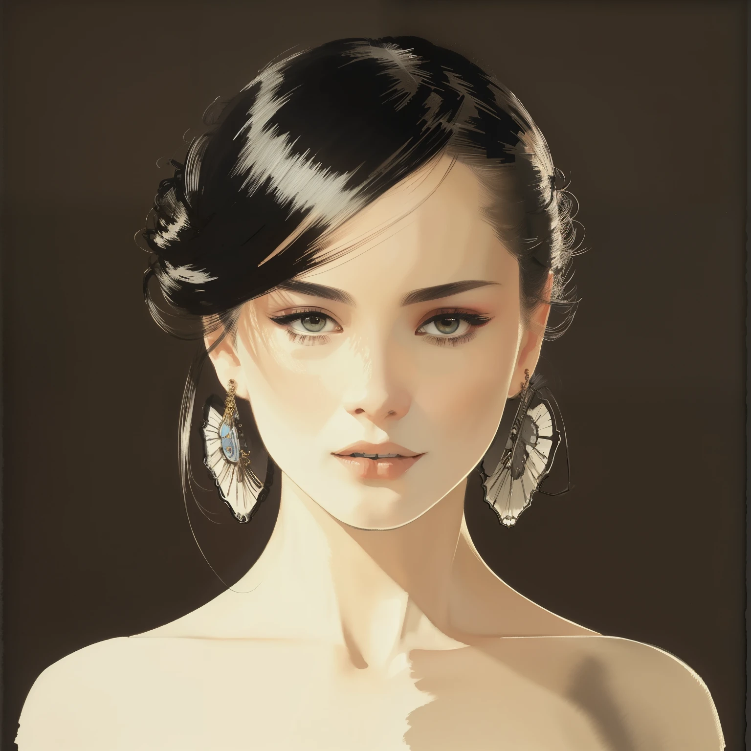 A graphic division between the personification of nature and the personification of technology, graphic form screen, CEH_ai, arte de rua, temporary art, ((tonalismo)), almost zero guidance, everything is revealed, mixed emotions and art styles, kuvshinov, rossdraws, tom bagshaw, alphonse mucha, , arte conceitual sinistra profissional, por artgerm e greg rutkowski, uma pintura digital intrincada, elegante e altamente detalhada, arte conceitual, Smooth, sharp focus, illustration, no estilo de Simon Stalinhag, Wayne Barlowe e Igor Kieryluk.,Decora_SWstyle