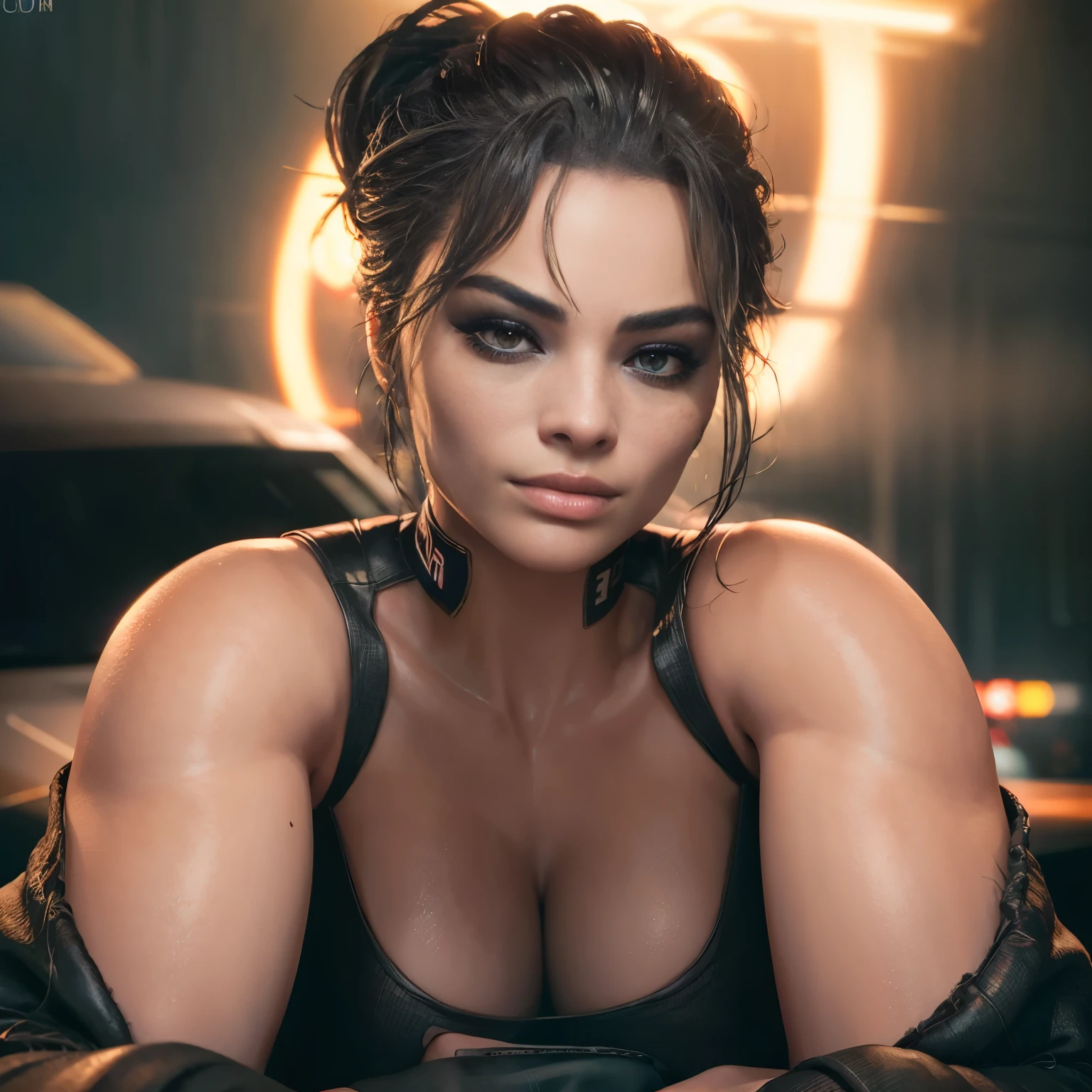((portrait shot)), ((clothed)), blonde, a photo on Panam, (jacket:1), neon lights,  ((face_freckles:0.9)), good hand,4k, high-res, masterpiece, best quality, (head:1.3), finely detailed skin, sharp focus, (cinematic lighting), collarbone, soft lighting,talojipanam without jacket standing in street front of a car, (dark green top:0.6), brown eyes, (cyberpunk city setting:0.4), neon lights, ultra realistic, realistic, (black nail polish:0.8) wallpaper, intricate, intricately detailed face and eyes, sharp focus, rtx, realistic body proportions, well drawn, masterpiece, ultra detailed, high quality, best quality, 4k, 8k  ((Margot robbie)), blonde hair, [masterbating], smile, blonde  curly hair, sexy pose, seductive facial expression, legs spread, dark room, misty smoke, [erotic], [provocative], [sensual], [mysterious], [alluring], [intense gaze], [soft lighting], [dramatic], [seductive atmosphere], [charismatic], [femme fatale], [intriguing], [enchanting], [expressionist], [passionate], [haunting], [subtle shadowysterious aura], [glamorous], [elegant], [provocative colorelancholic], [enigmatic], [intimate setting], [sultry vibes], [captivating], [film noir], [instantly mesmerizing], [fierce], [seductive composition], [intimate perspective], [high contrast], [strong presence], [bewitching glamour], [dreamlike ambiance], [perfectly composed].