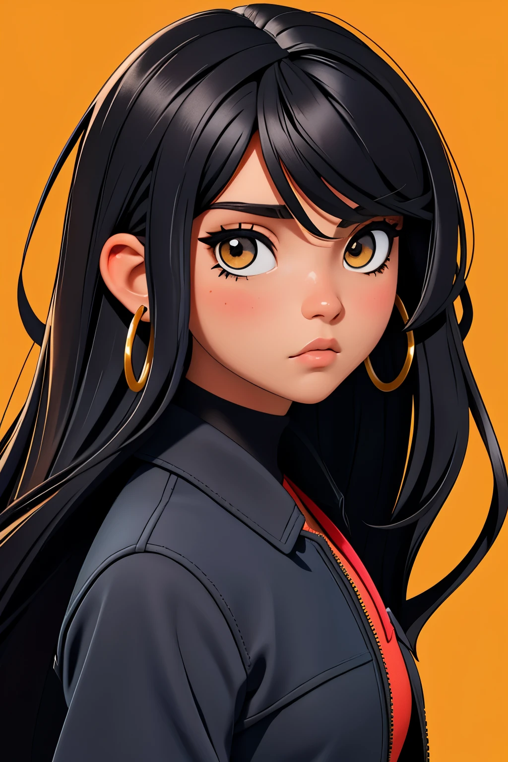 one girl, nezuko, demon slayer character, long messy hair, orange and black hair, long hair, 4k picture quality, realistic picture quality, real person, clean face, fair skin, slender legs, realistic face, (perfect face), exquisite face, ultra HD rendering, accurate, textured skin, high detail, high quality, very detailed, high resolution, 8k, photo, photography, ridiculous.