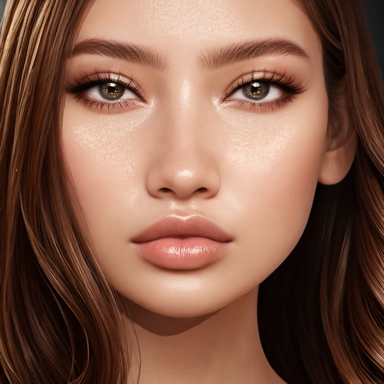 (masterpiece, best quality:1.2), 1girl, solo, face, detailed eyes, detailed skin, wet lips, model