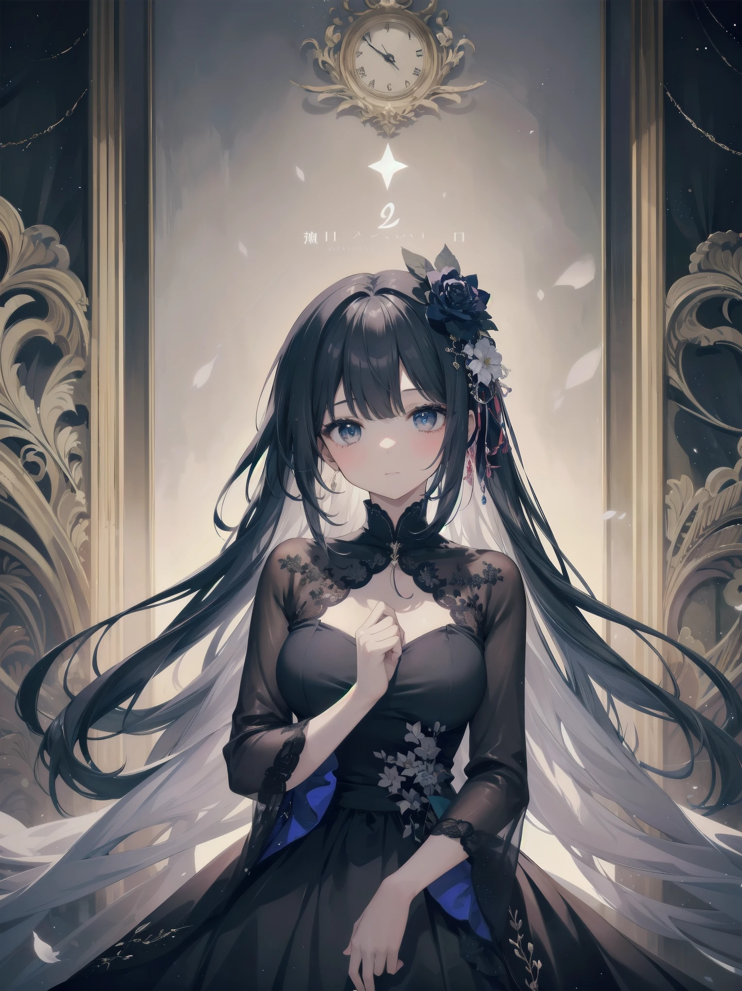 (masterpiece, highest quality, highest quality, official art, beautiful and aesthetic:1.2), (one girl:1.3), very detailed,(fractal art:1.3),colorful,luxury brand clothing、elegant、とてもelegant、信じられないほど無茶苦茶elegant