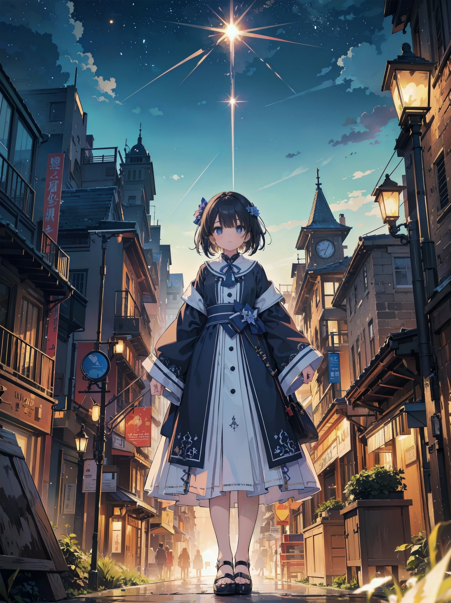 (masterpiece, highest quality, highest quality, official art, beautiful and aesthetic:1.2), (one girl:1.3), very detailed,(fractal art:1.3),colorful,luxury brand clothing、elegant、とてもelegant、信じられないほど無茶苦茶elegant