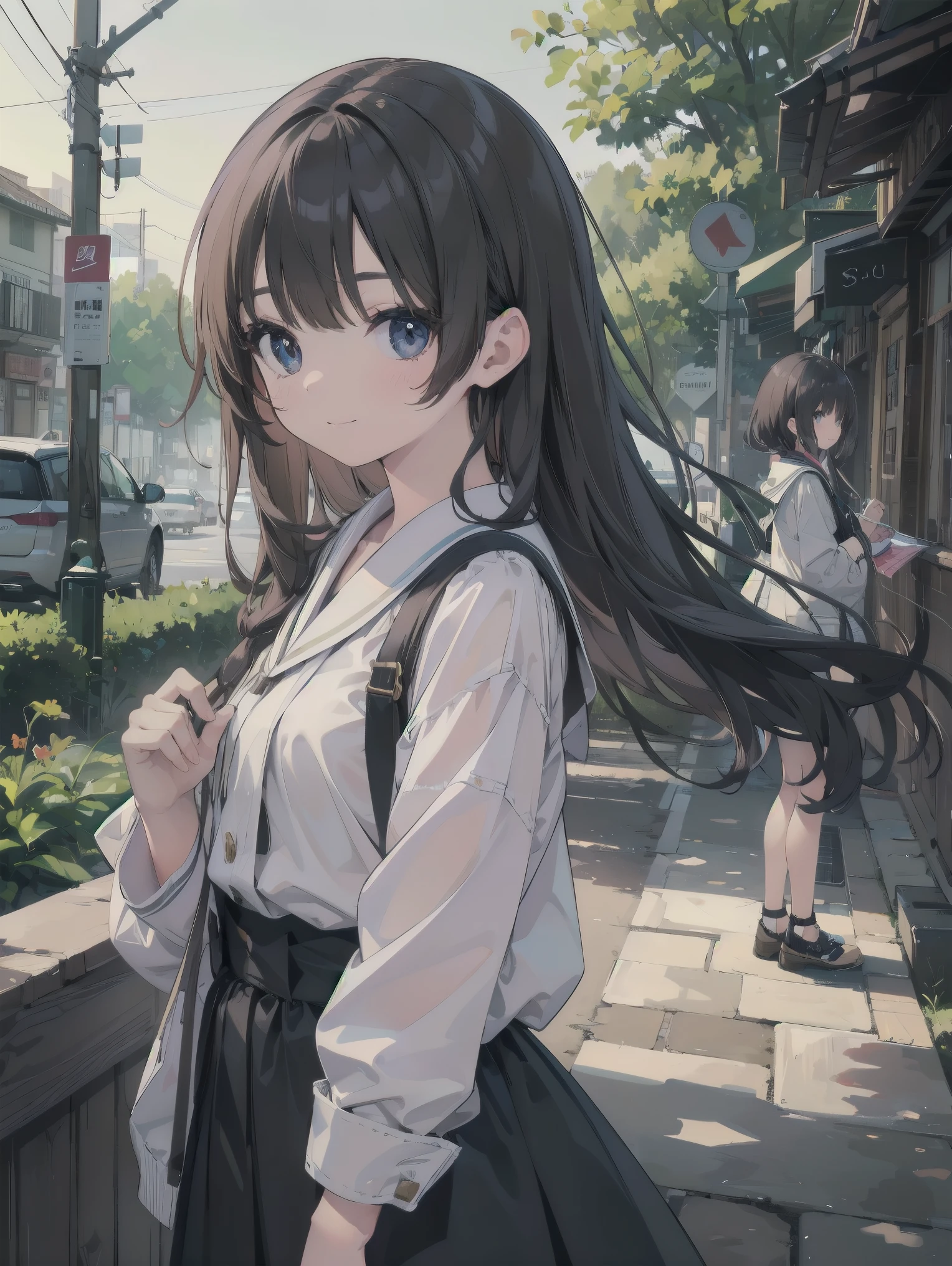 masterpiece、high resolution、Super detailed、real stick、girl、slight smile