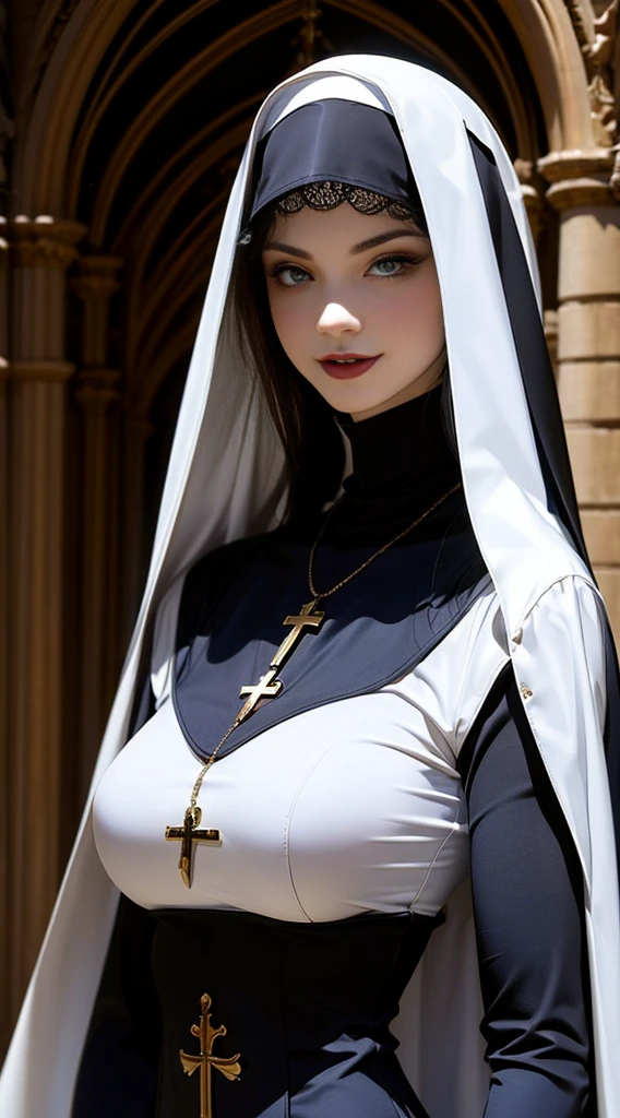 Naked nun,new,Unclothed