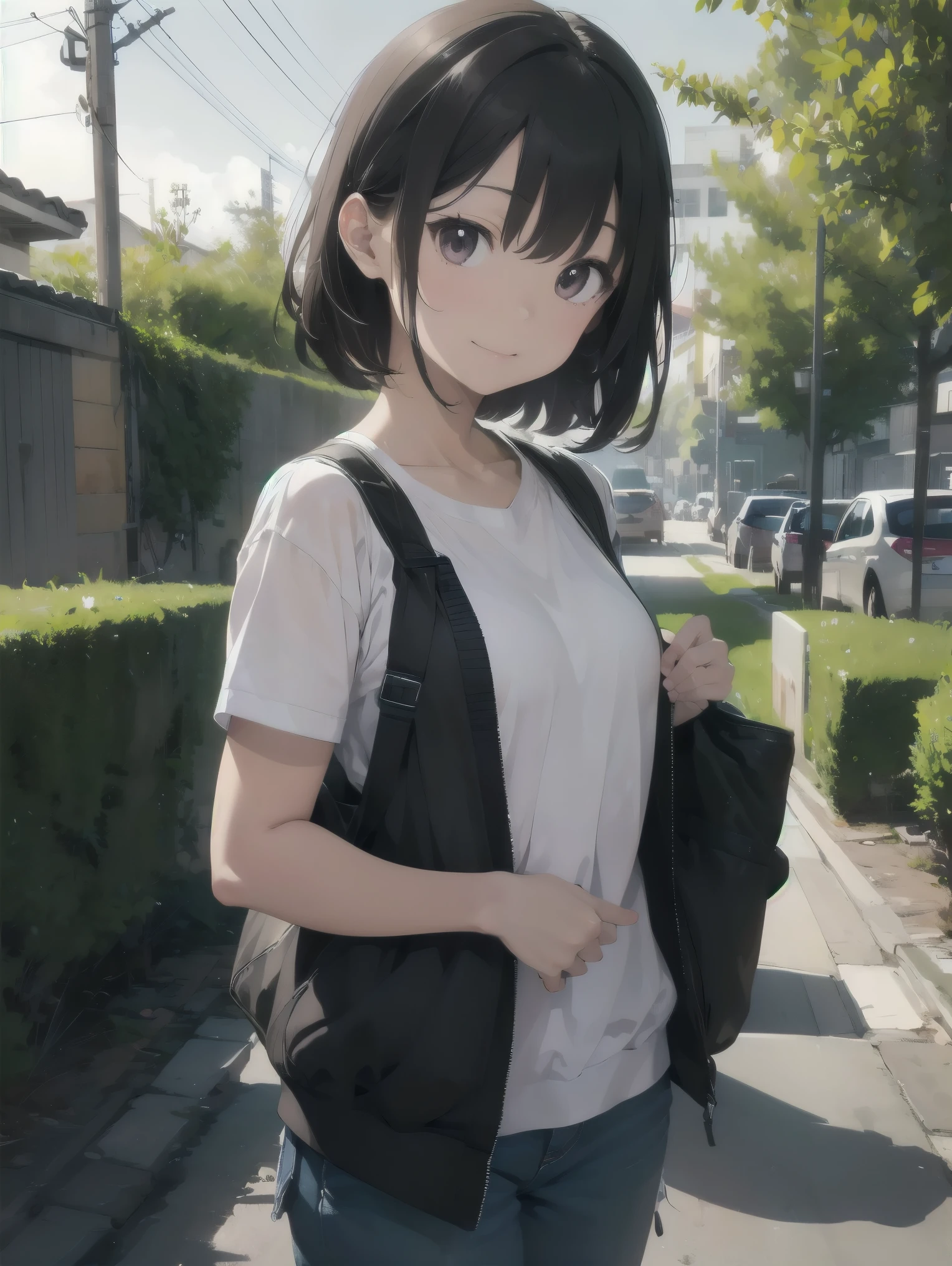 masterpiece、high resolution、Super detailed、real stick、girl、slight smile
